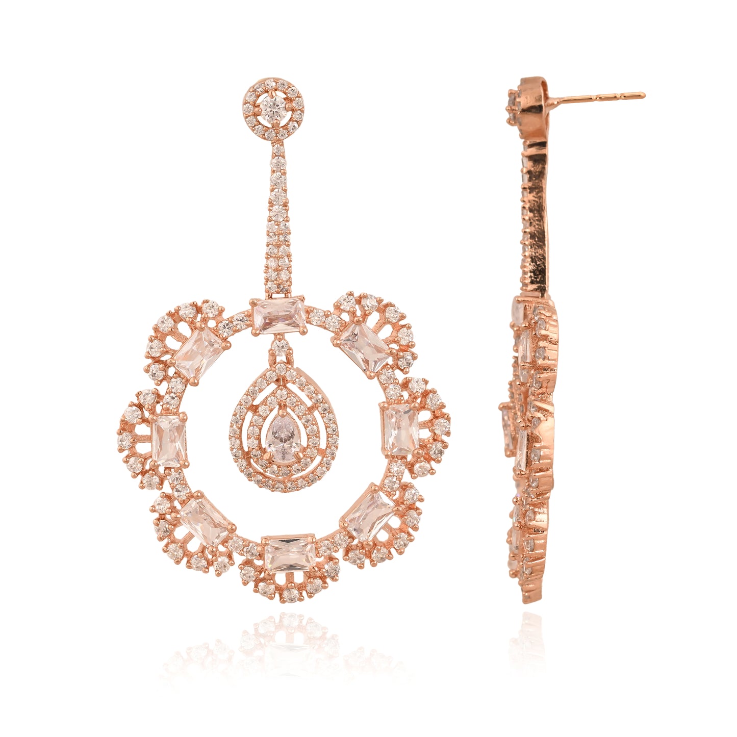 Rosé Radiance Earrings