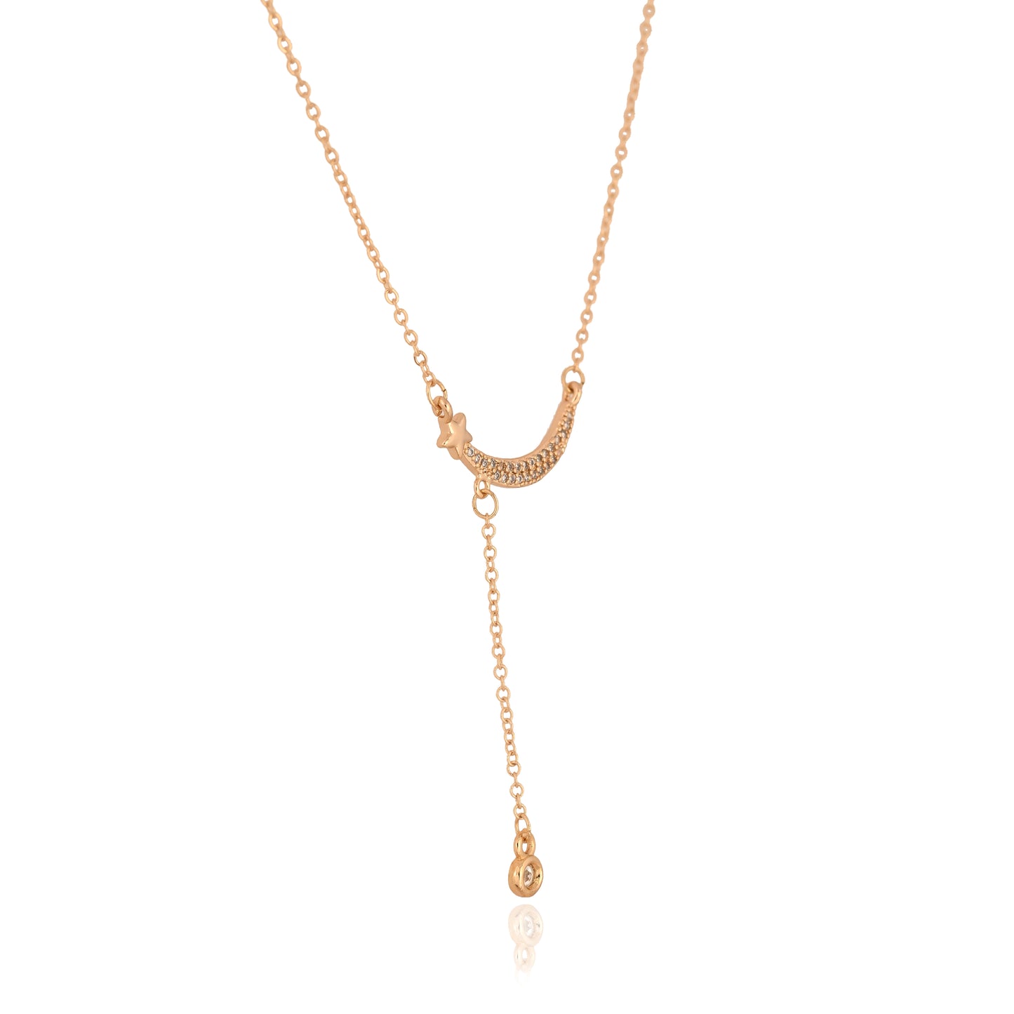 Celestia Curve Pendant With Chain