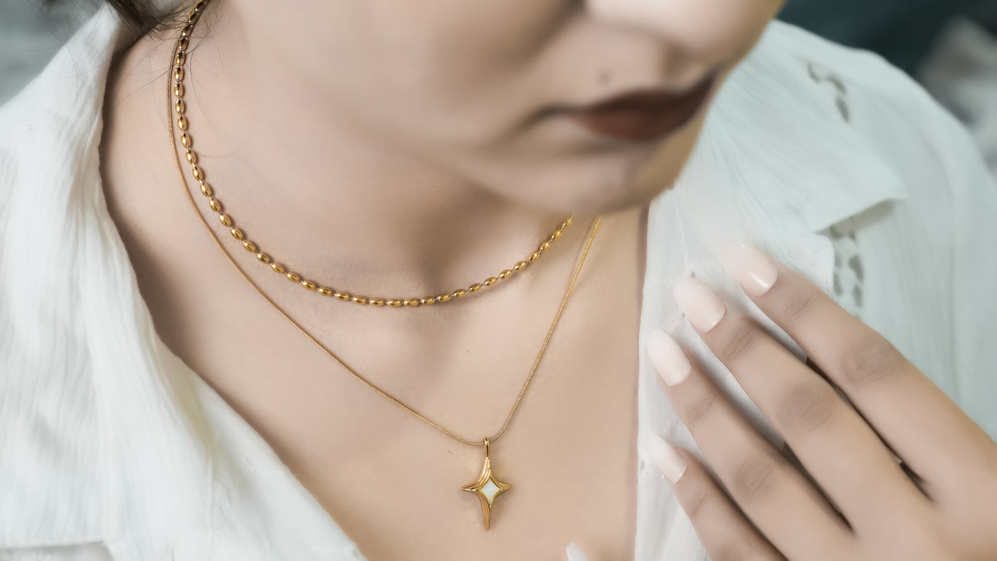 Starlight Duo Chain Necklace