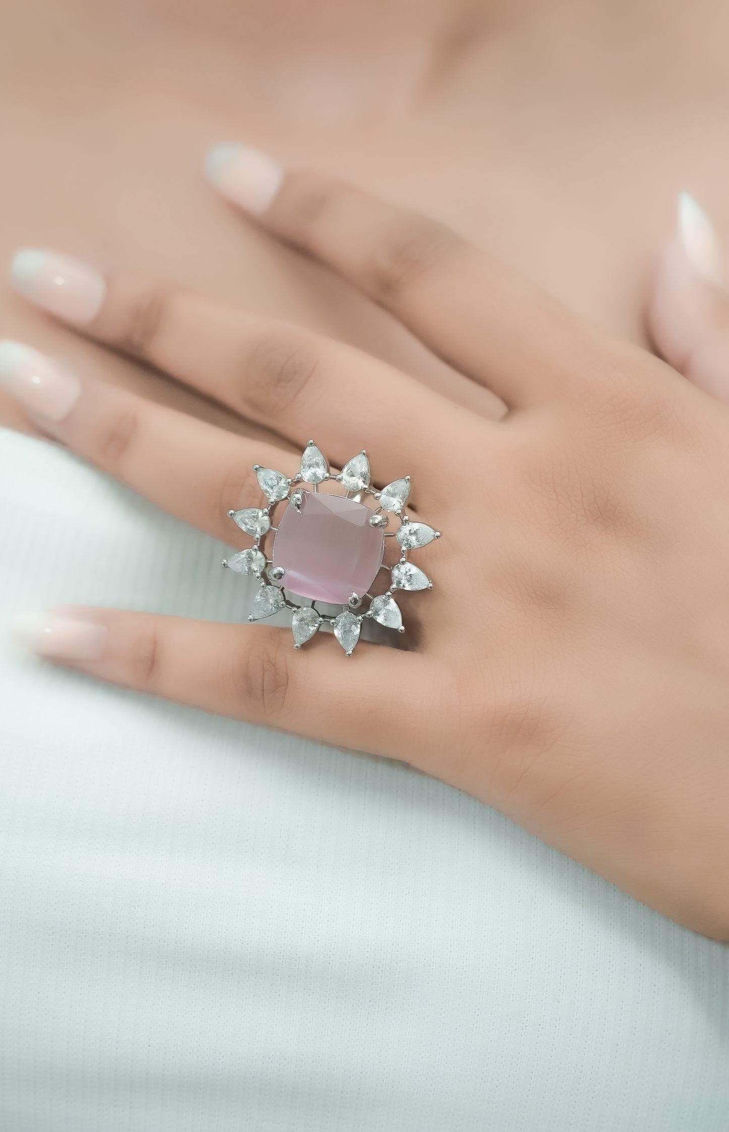 Starlight Crown Ring