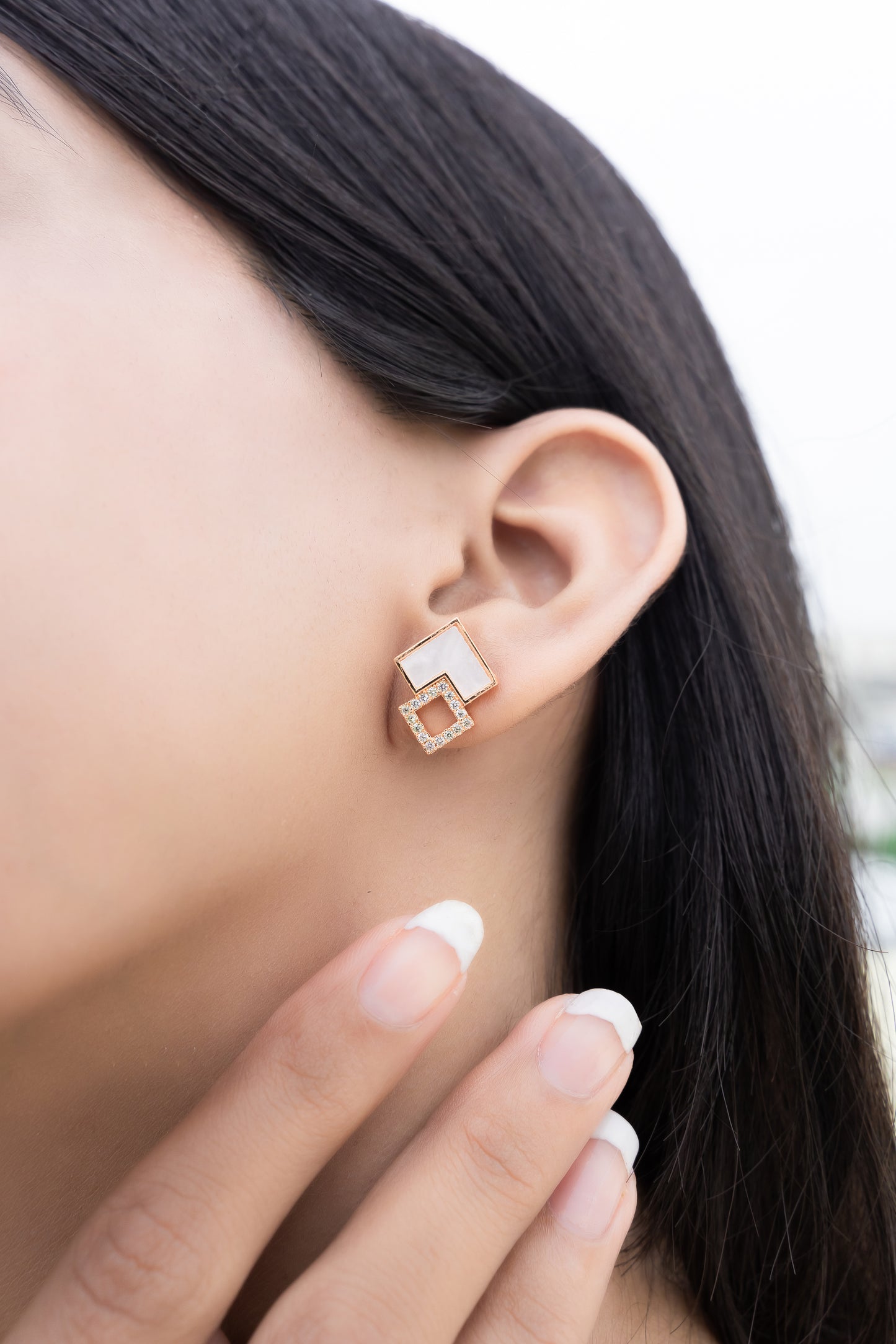 Deco Whisper Studs