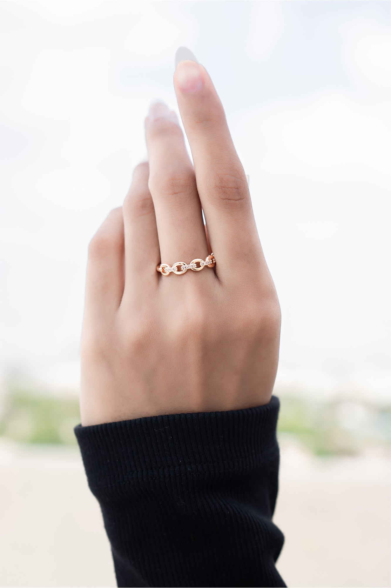 Luxe Link Crystal Band