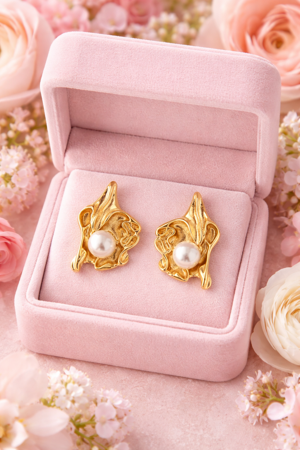 Vintage Pearl Studs