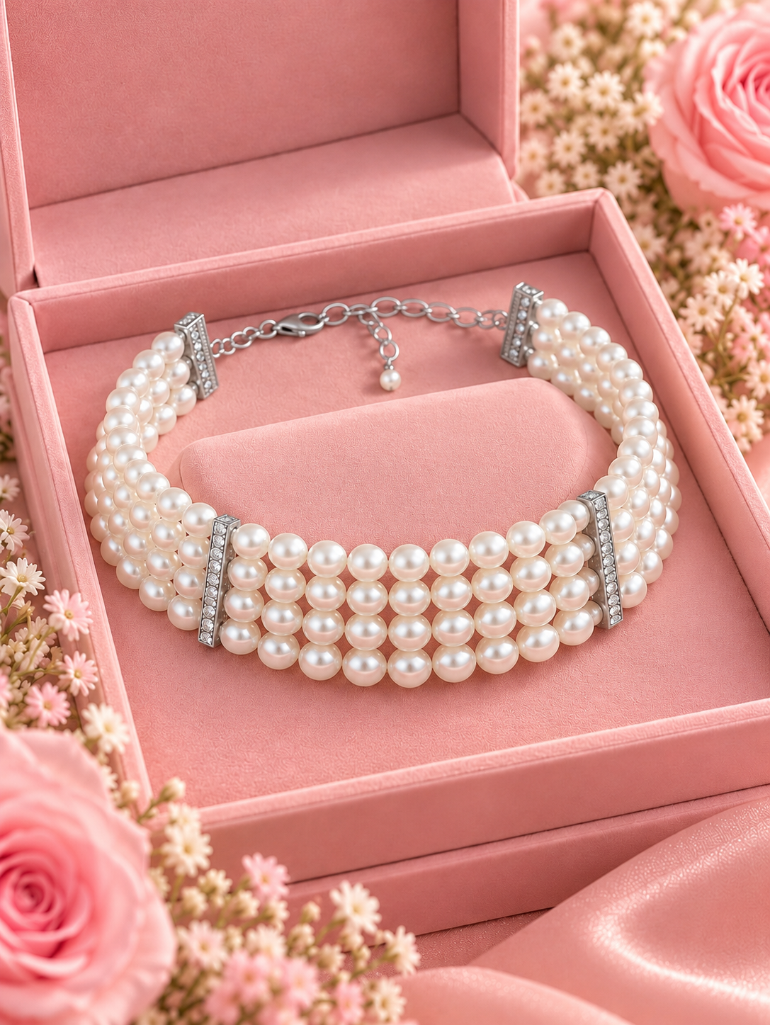 Pearl choker