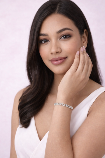 Crystal Bangle Bracelet
