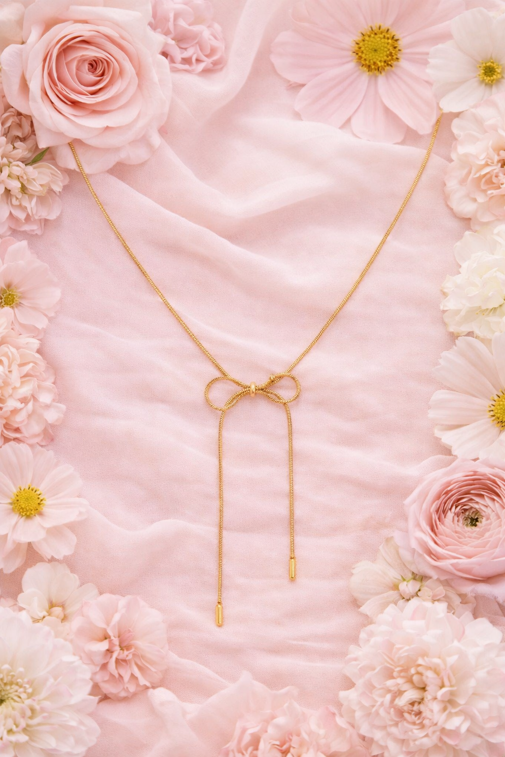 Petal Knot necklace