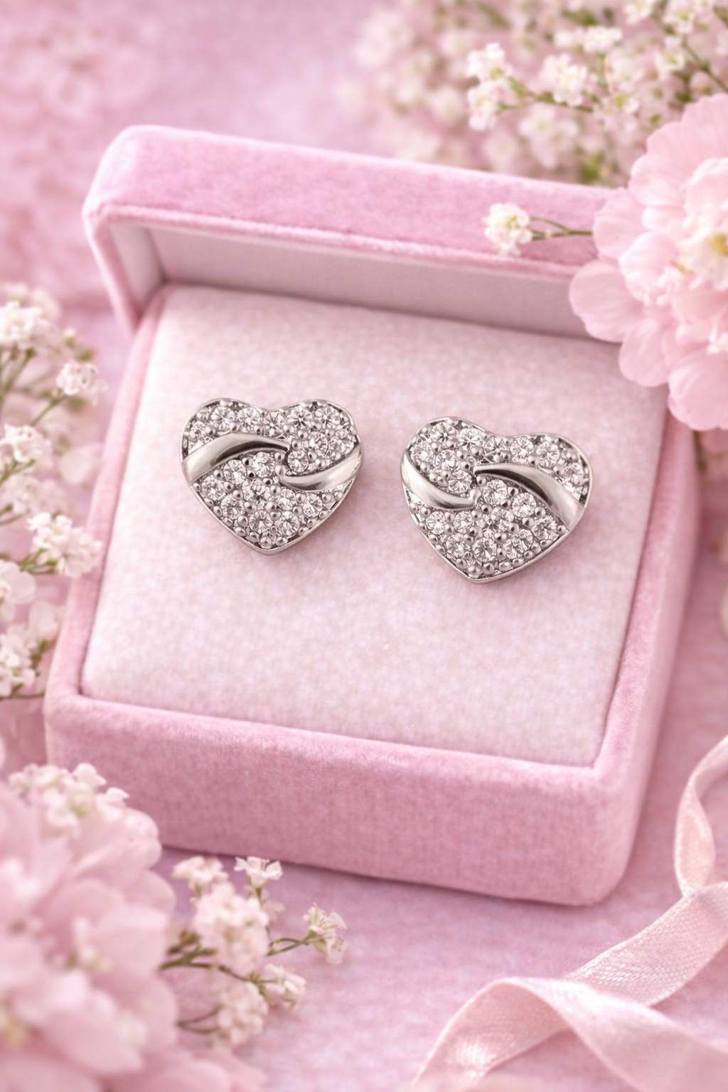 Twilight Heart Studs