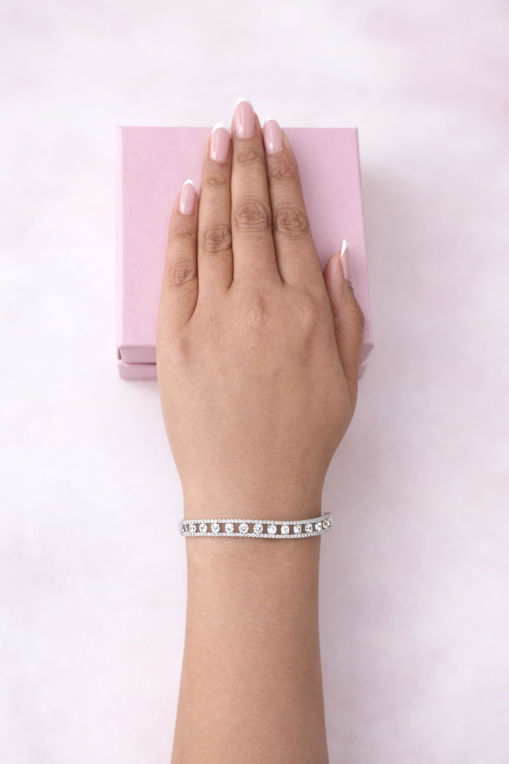 Crystal Bangle Bracelet