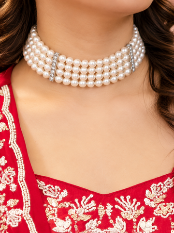 Pearl choker