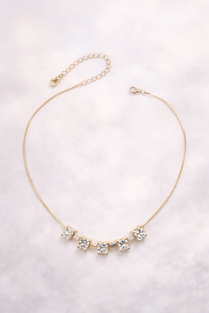 Molten Cube Necklace