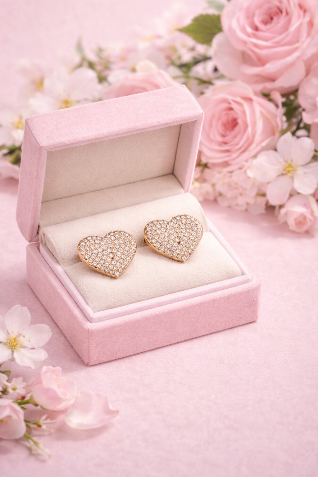 Golden Whispers Studs