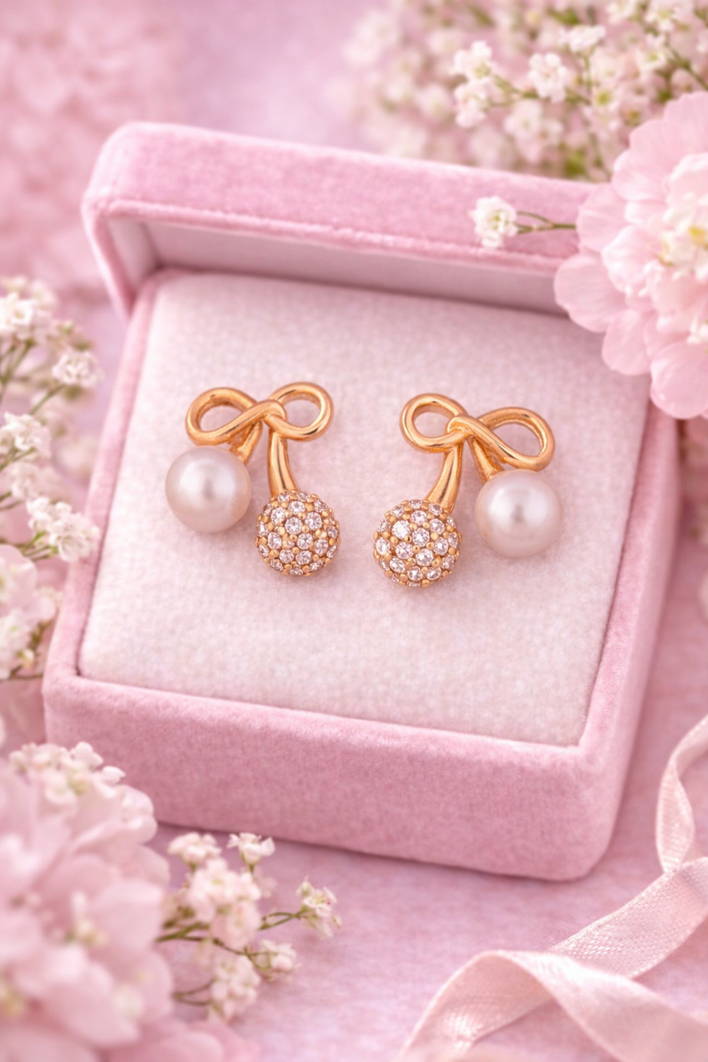 Cherry Blossom Studs