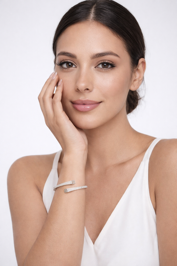 Moonlit Mirage Bangle Bracelet