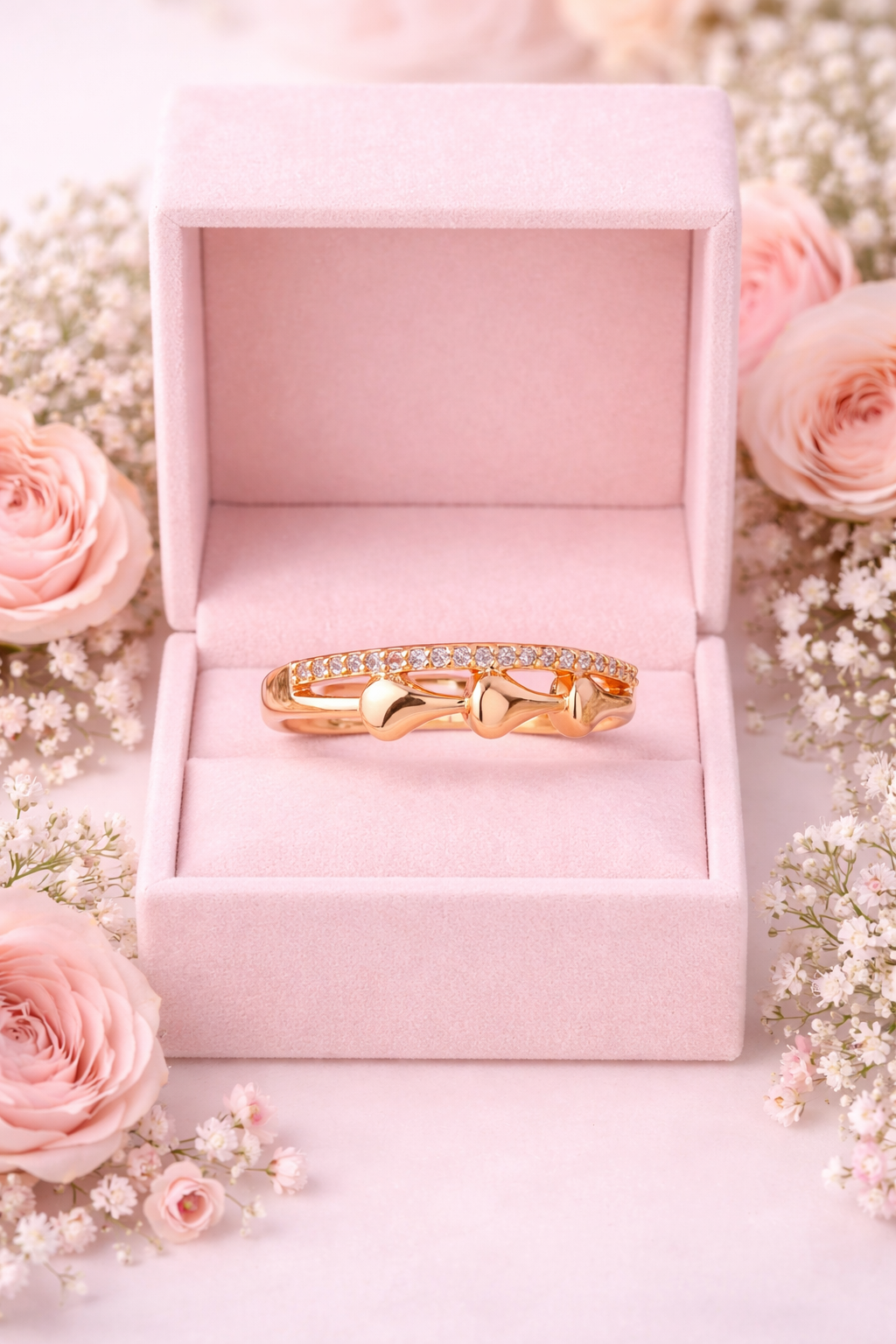 Golden Bow Ring