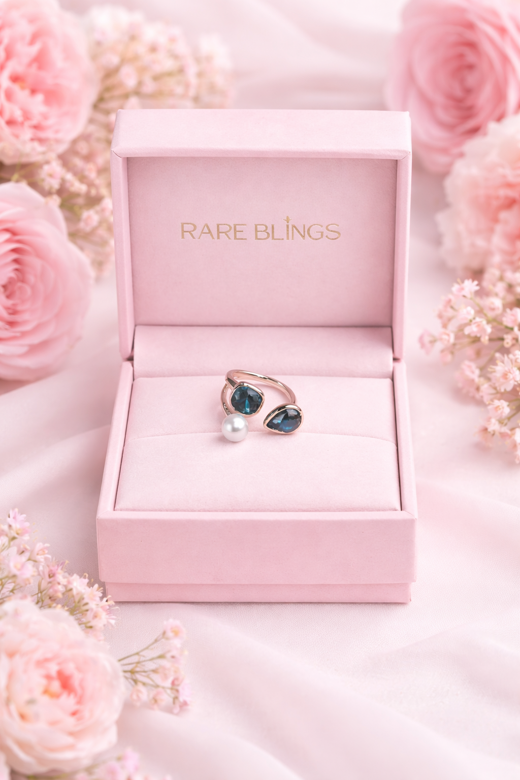 The Azure Muse Ring