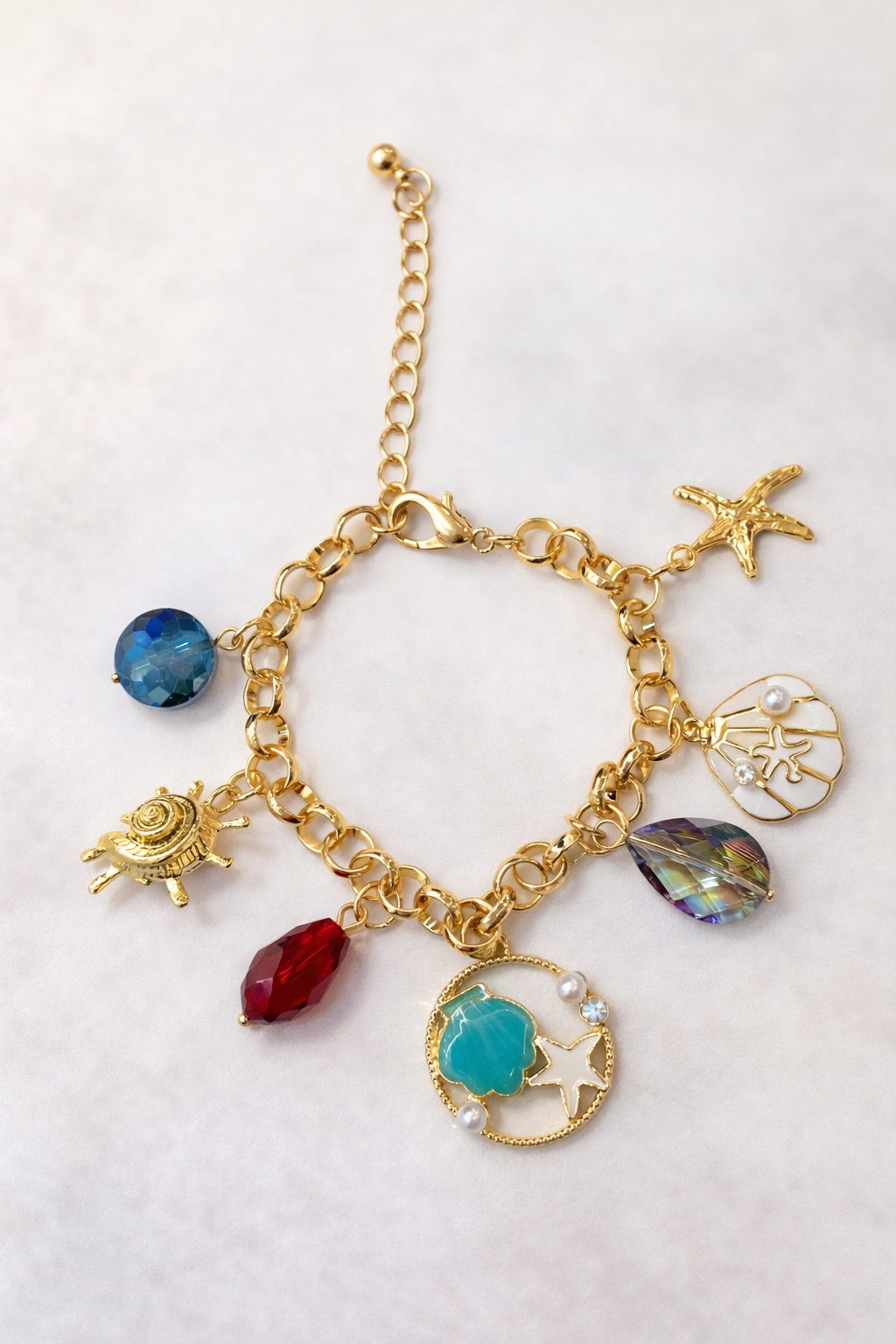 Charm Cascade Bracelet