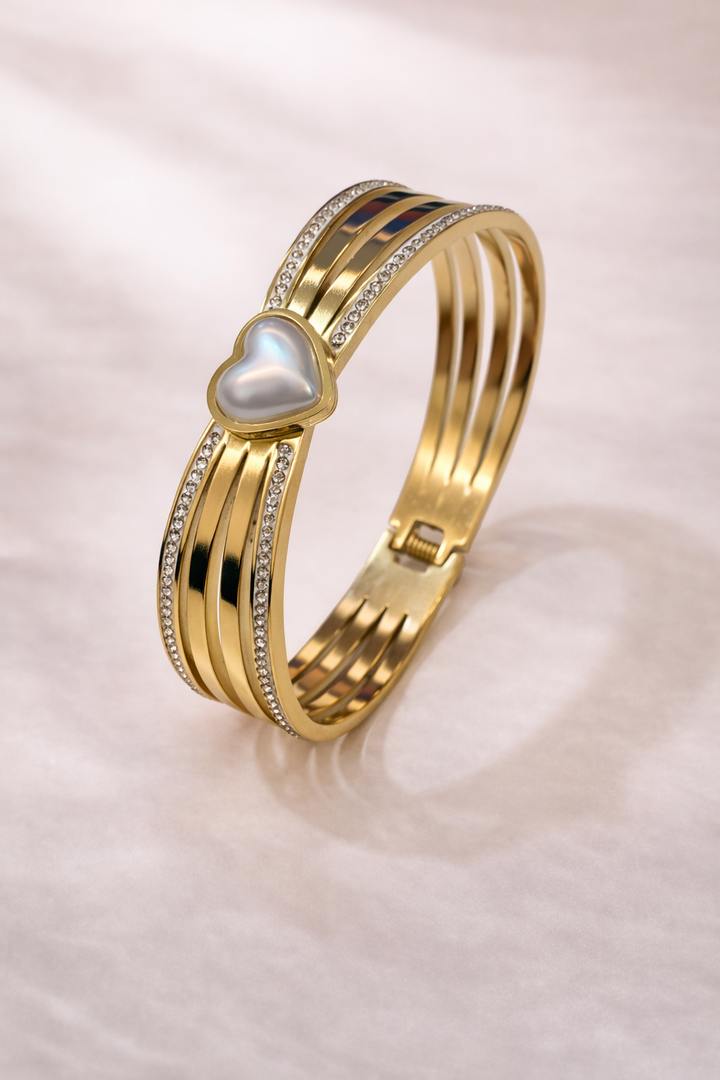 Heart Stack Bracelet