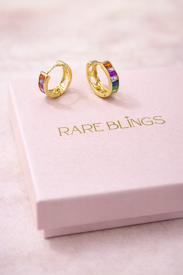 Mini Rainbow Hoops