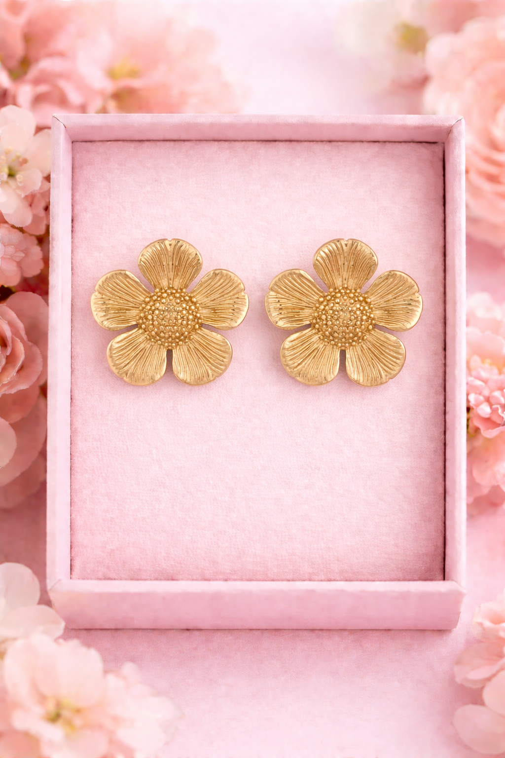Golden Bloom Earrings