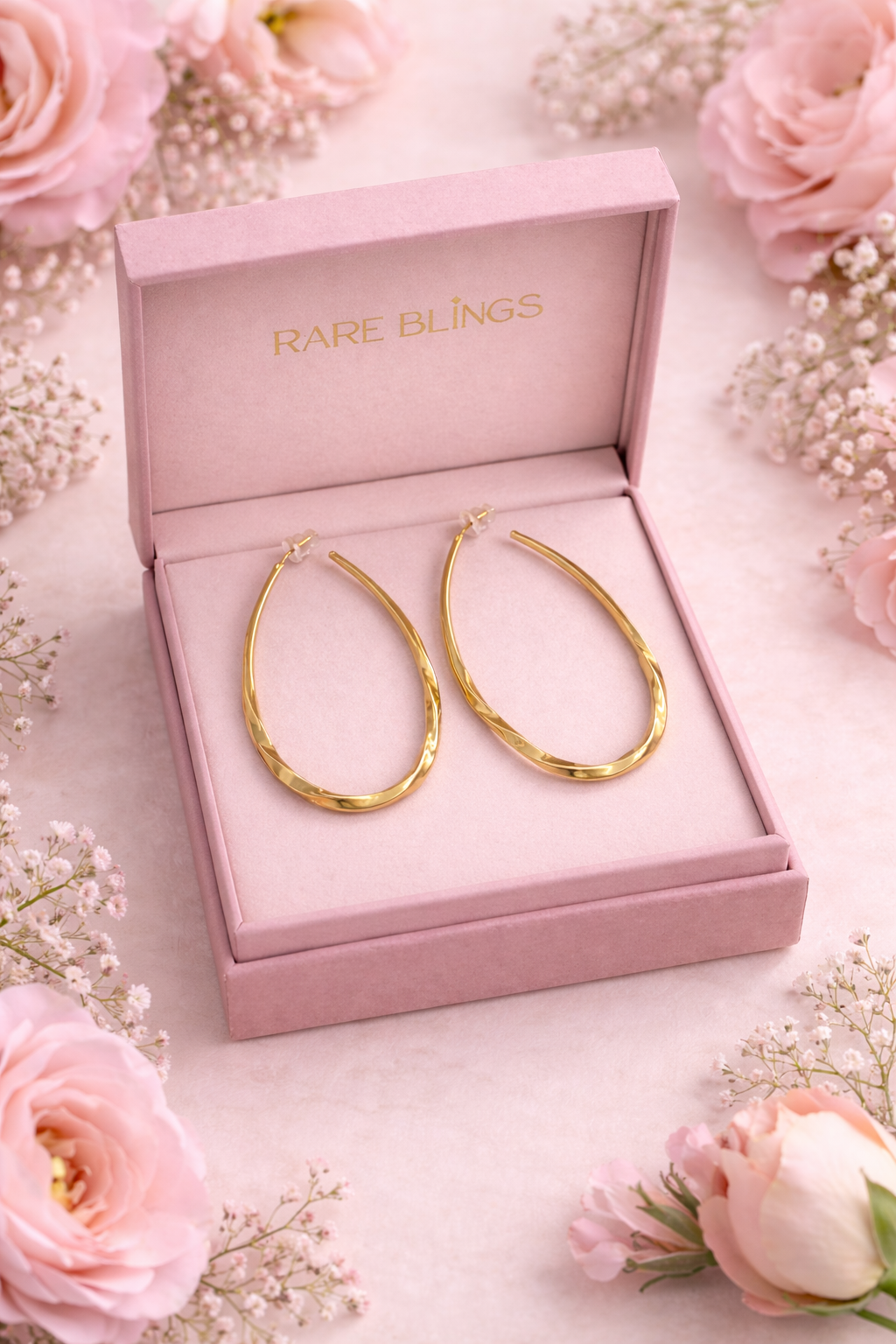 Aurora Twist Hoops