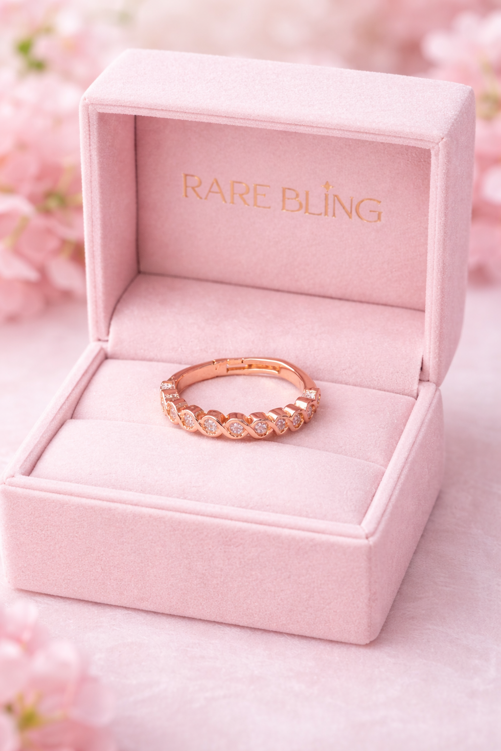 Bezel Sparkle Band
