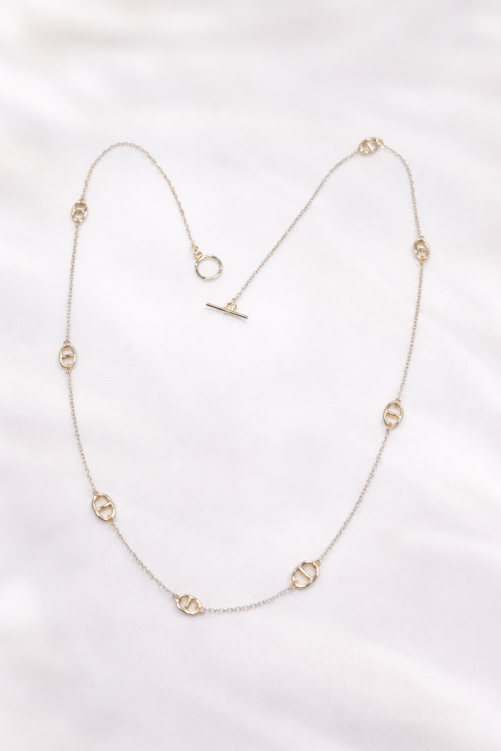 Golden Link Chain Necklace