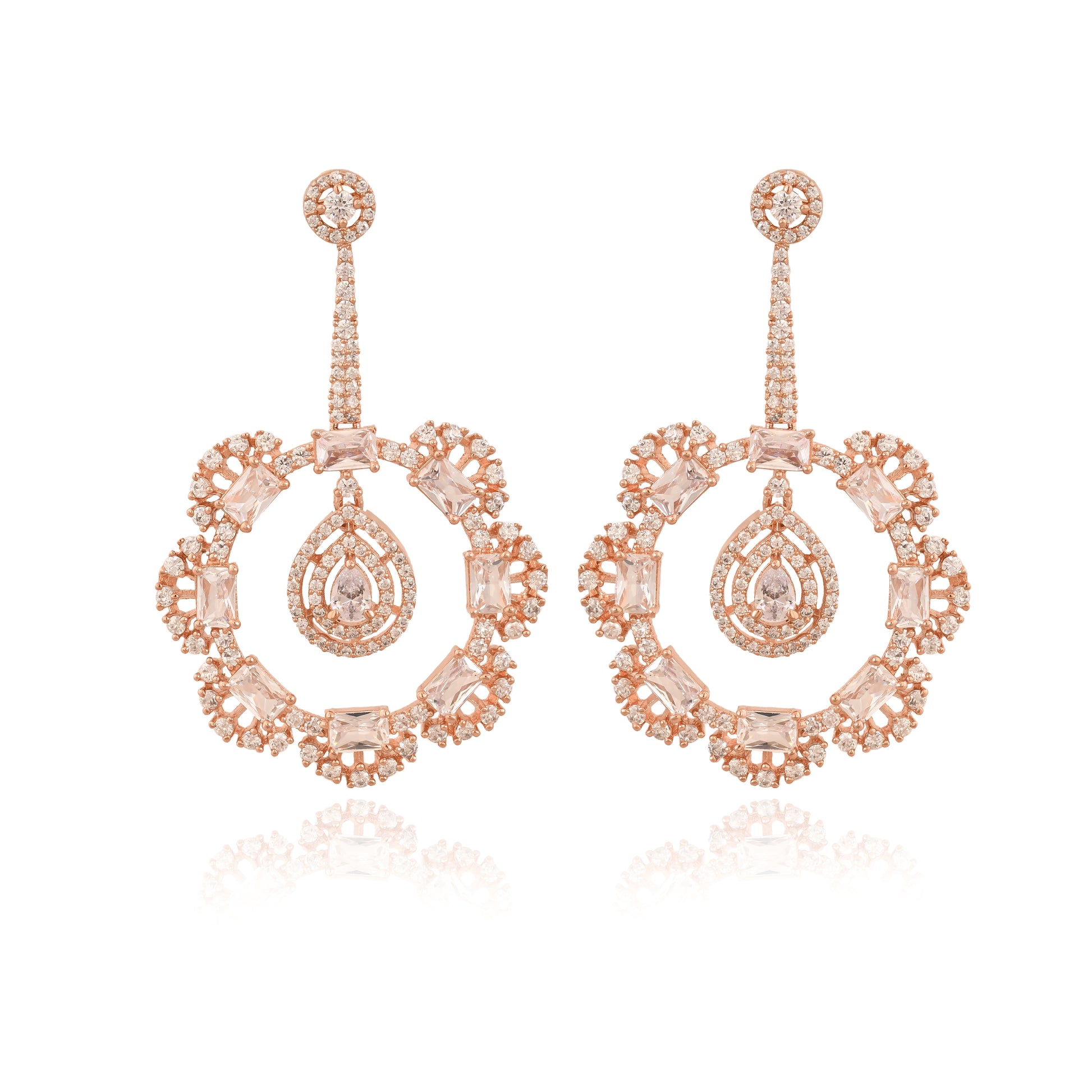 Rosé Radiance Earrings