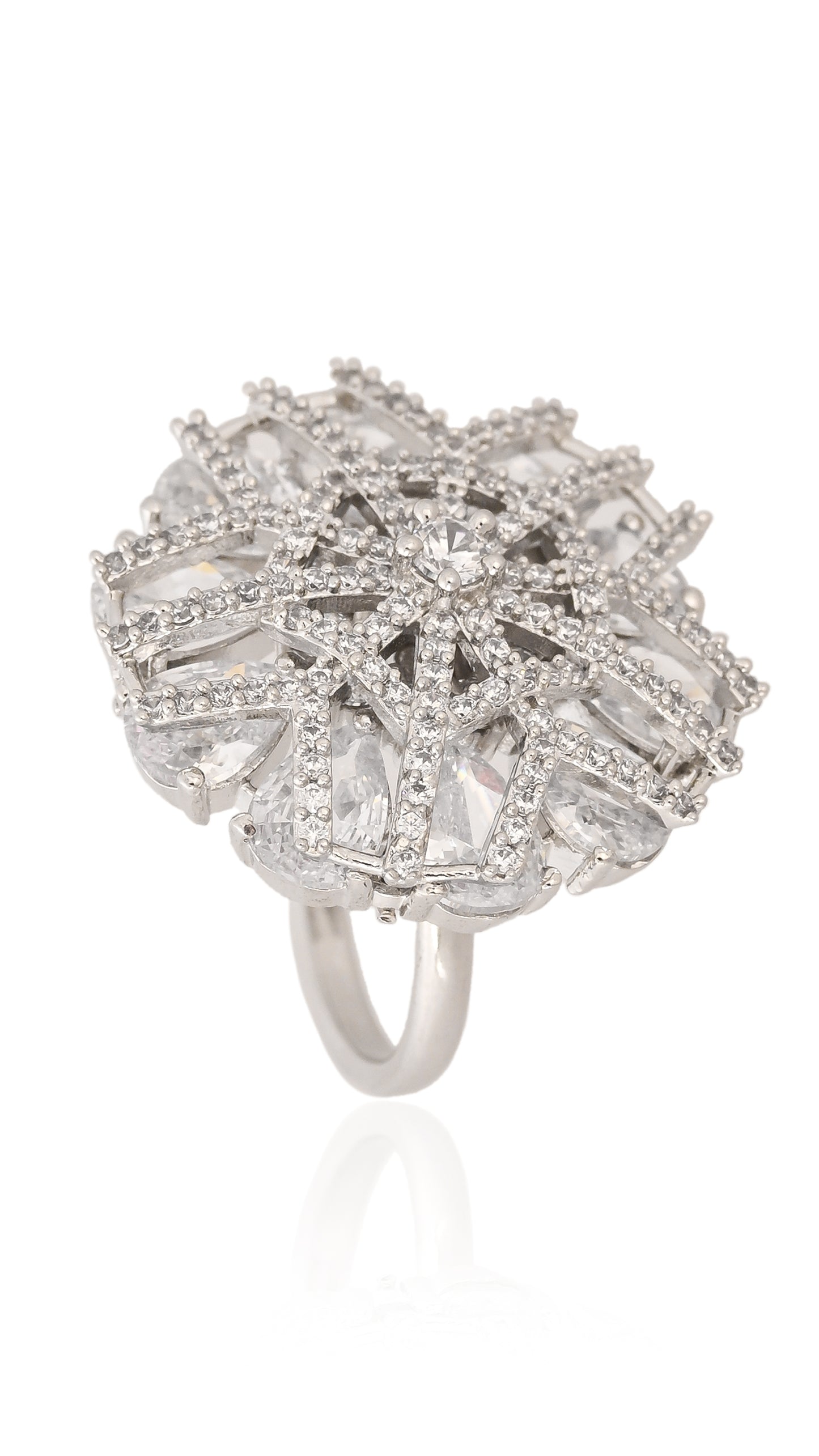 Starburst Shimmer Ring
