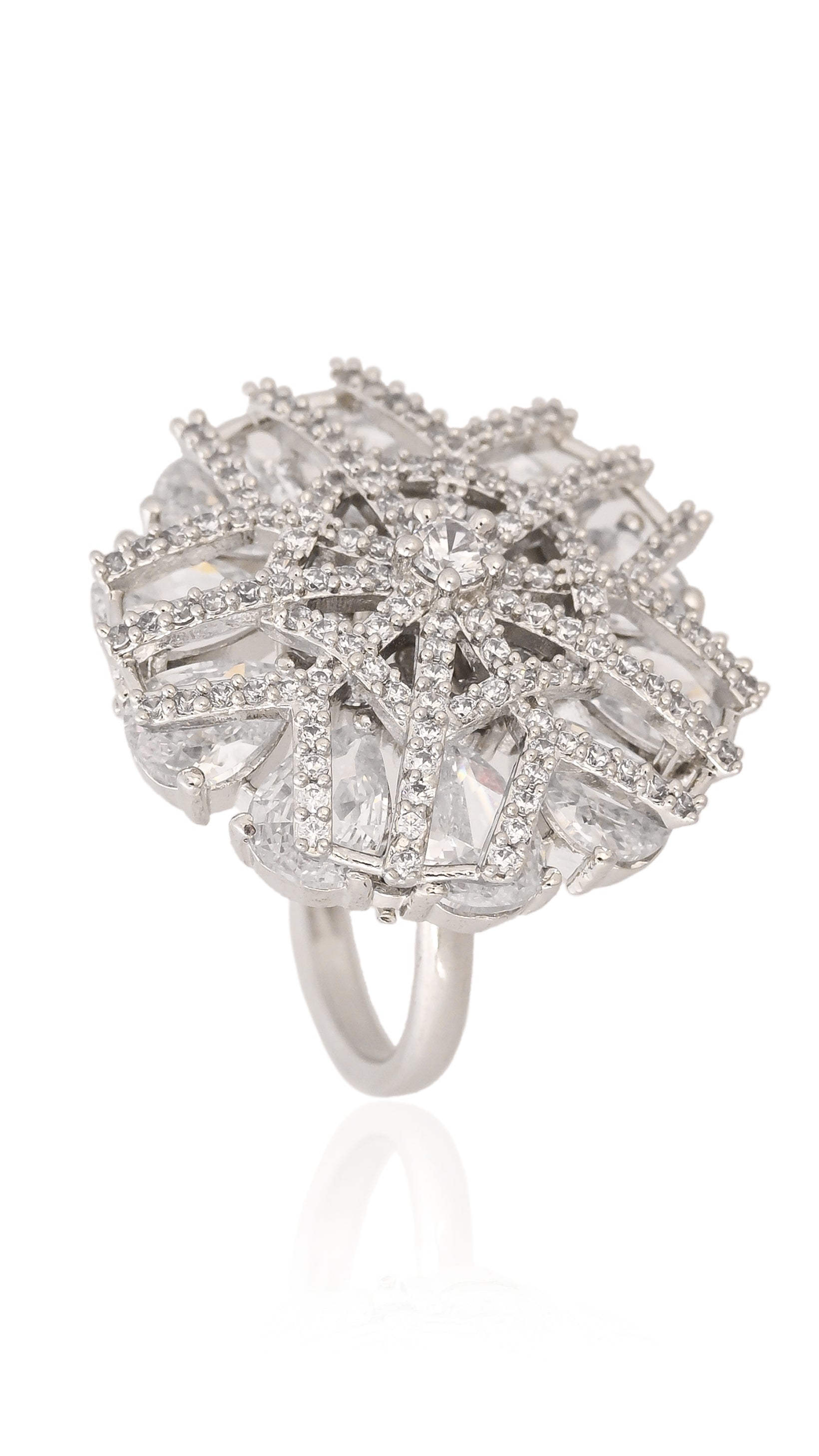Starburst Shimmer Ring