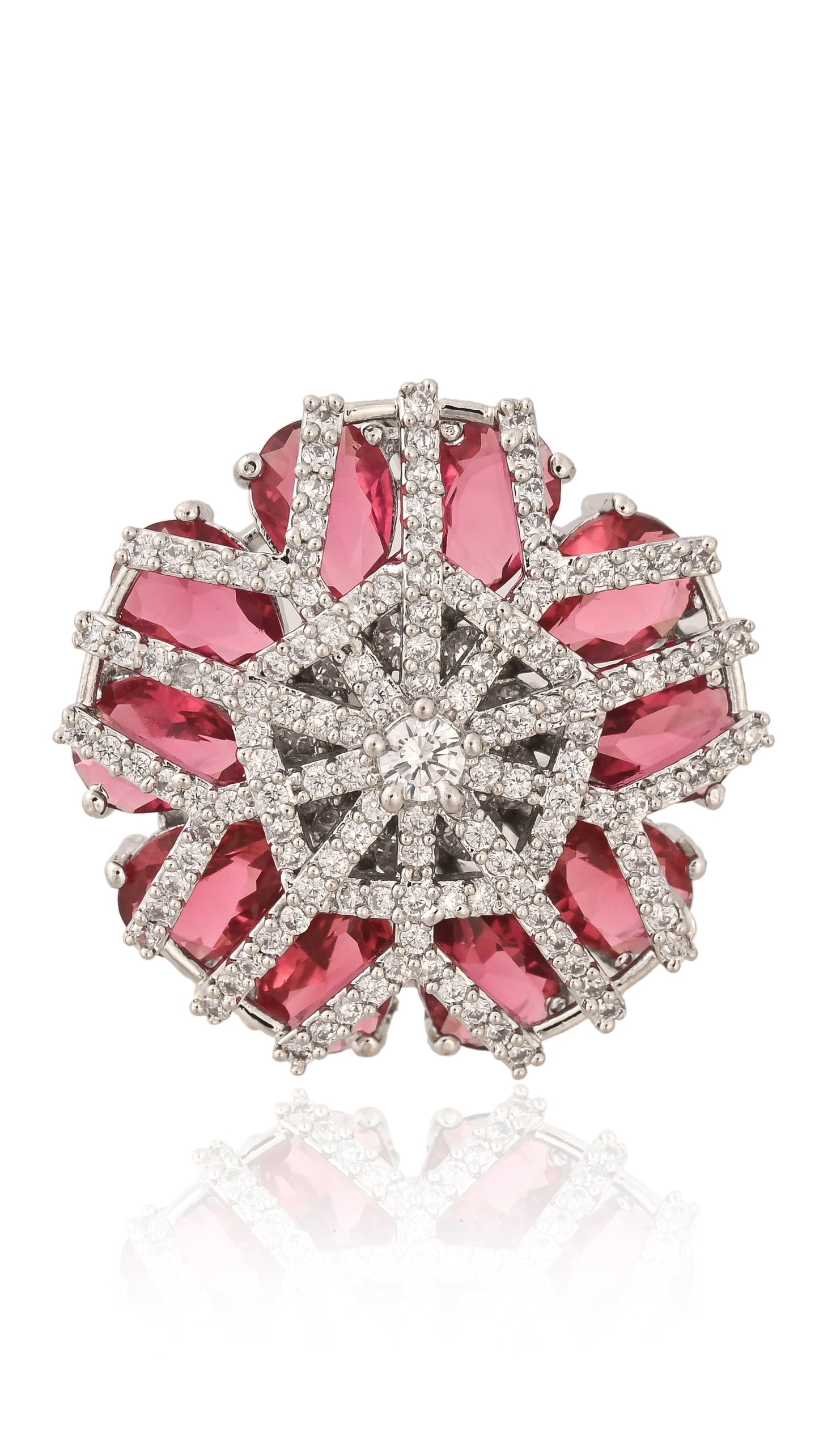 Starburst Shimmer Ring