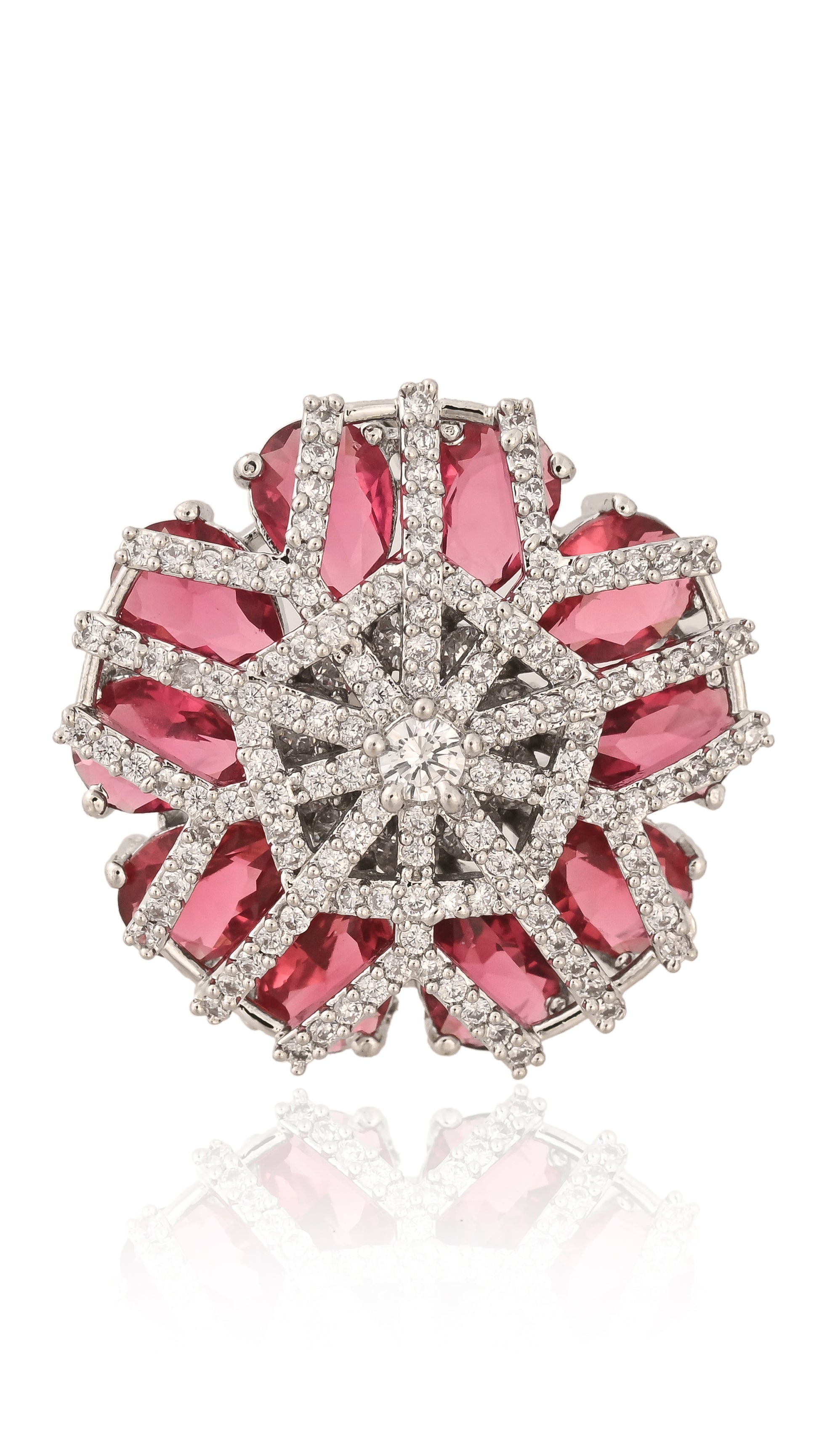 Starburst Shimmer Ring
