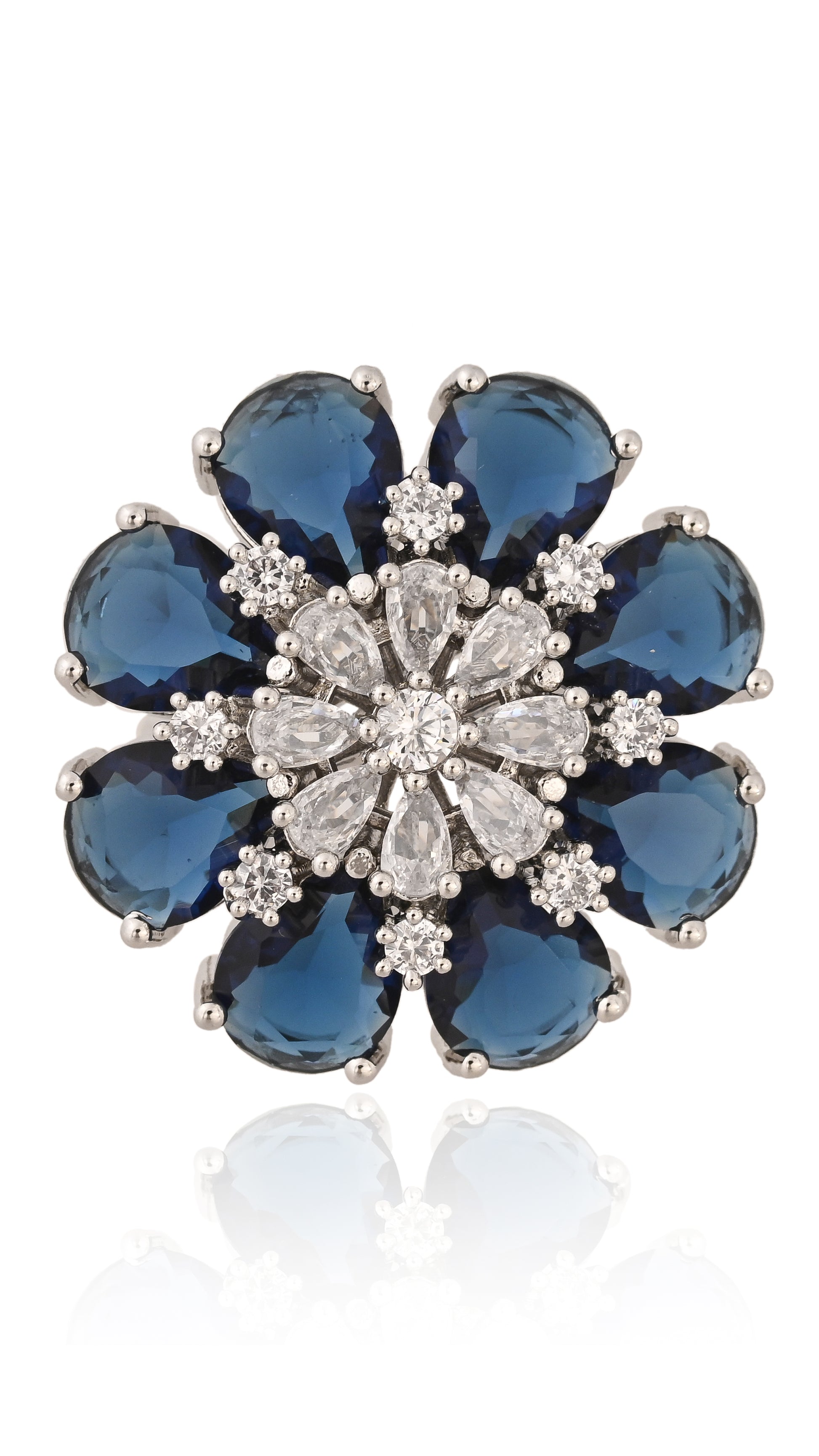 Midnight Bloom Ring