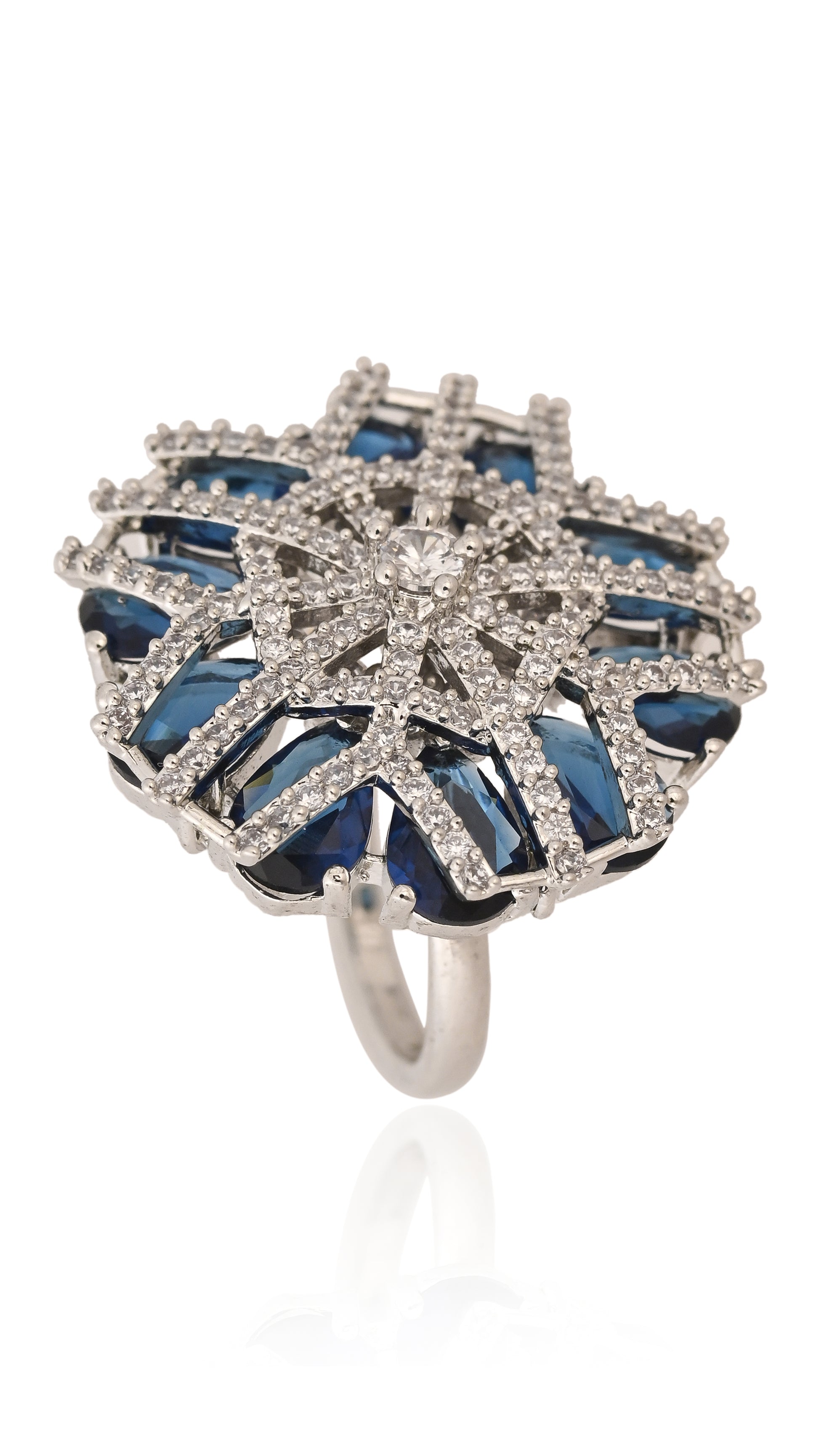 Starburst Shimmer Ring