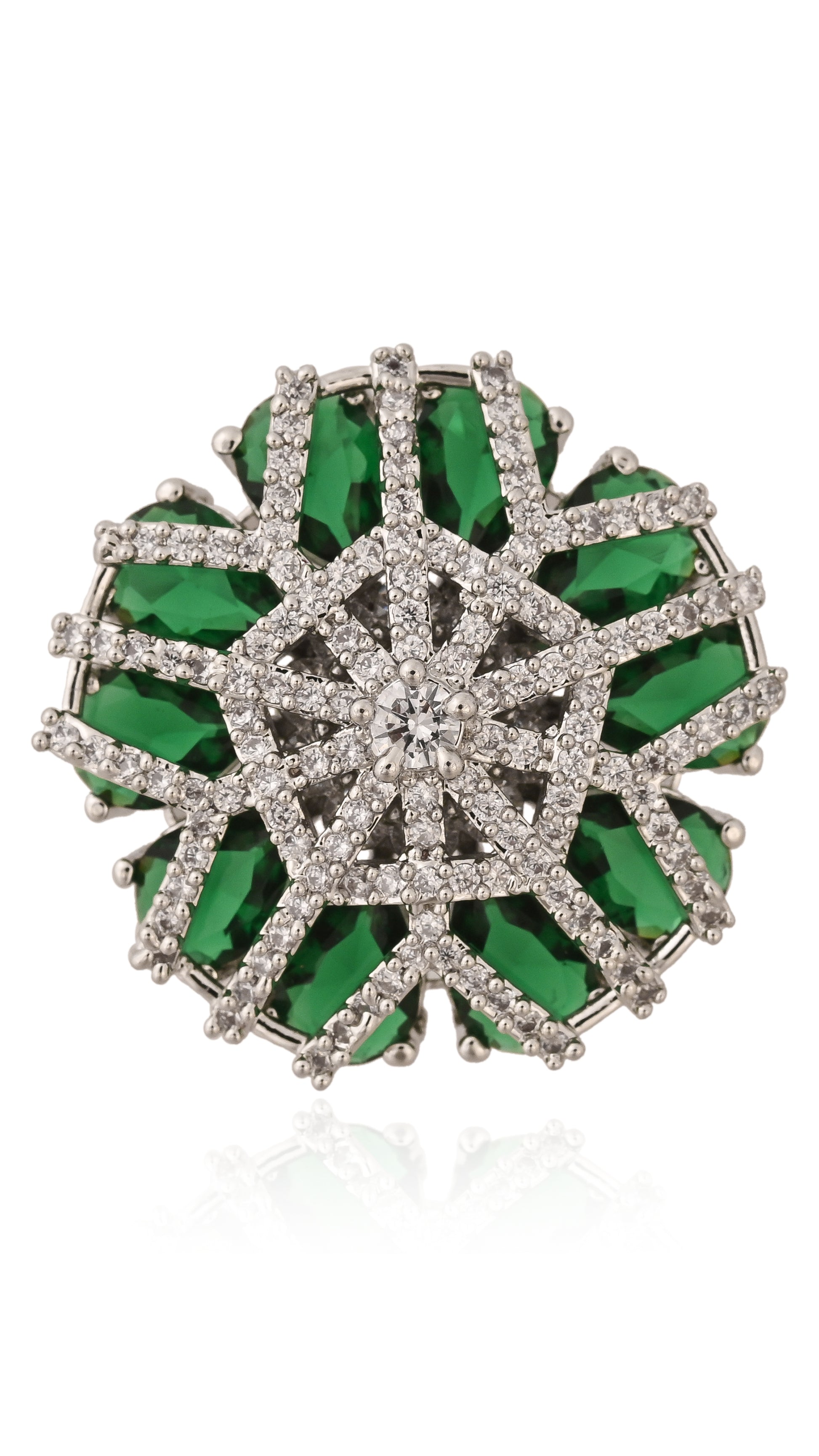 Starburst Shimmer Ring