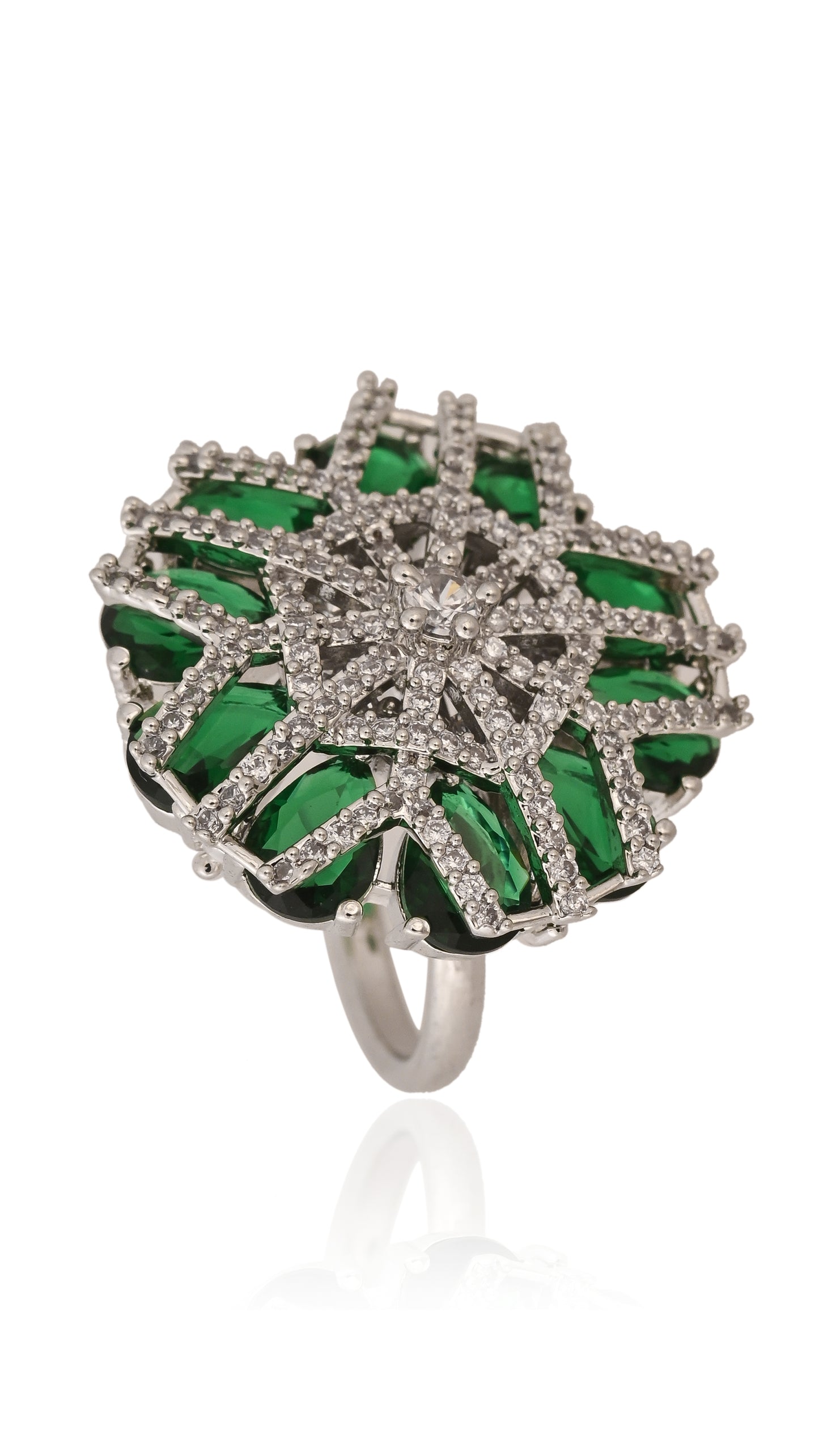 Starburst Shimmer Ring