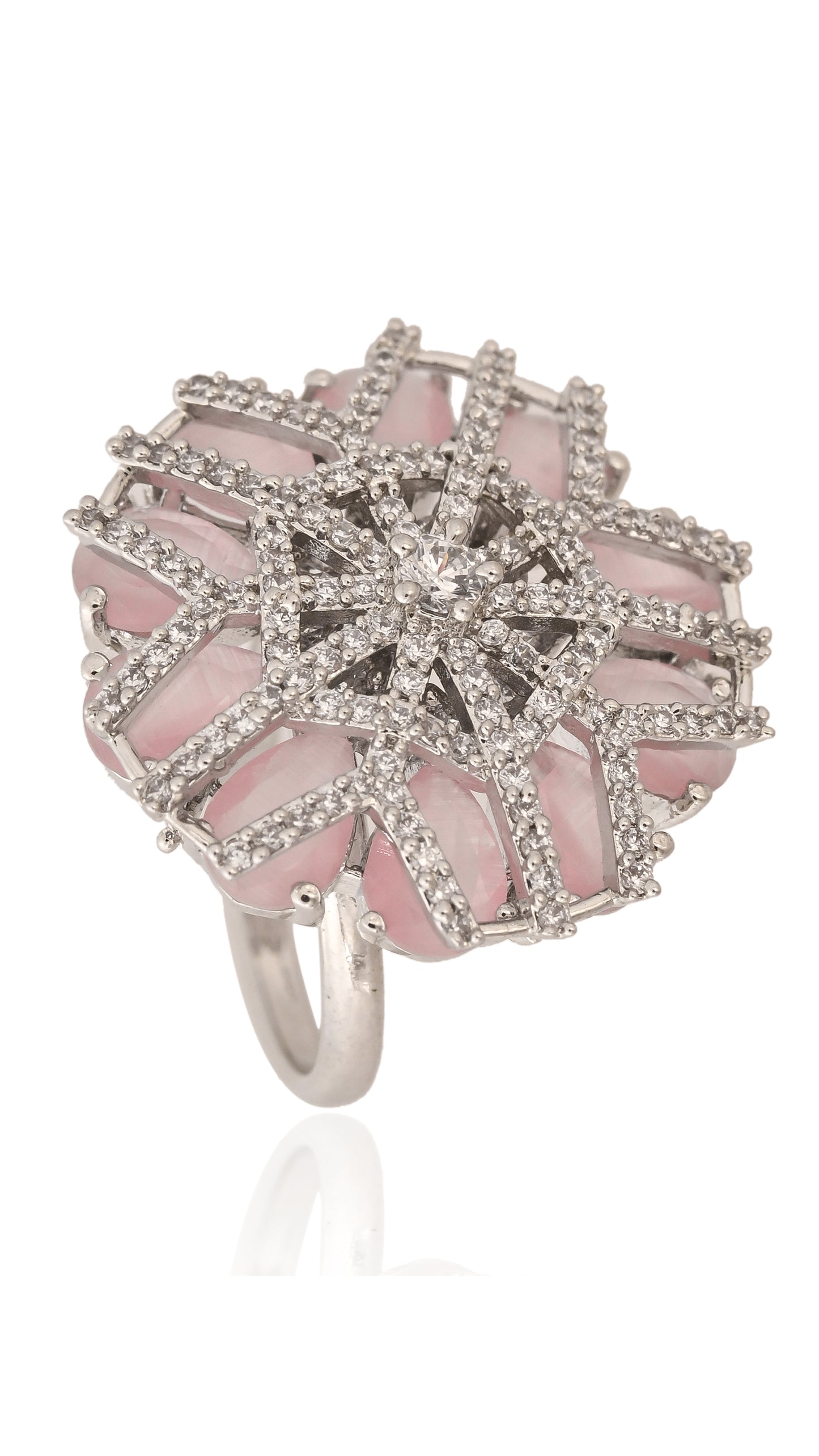 Starburst Shimmer Ring