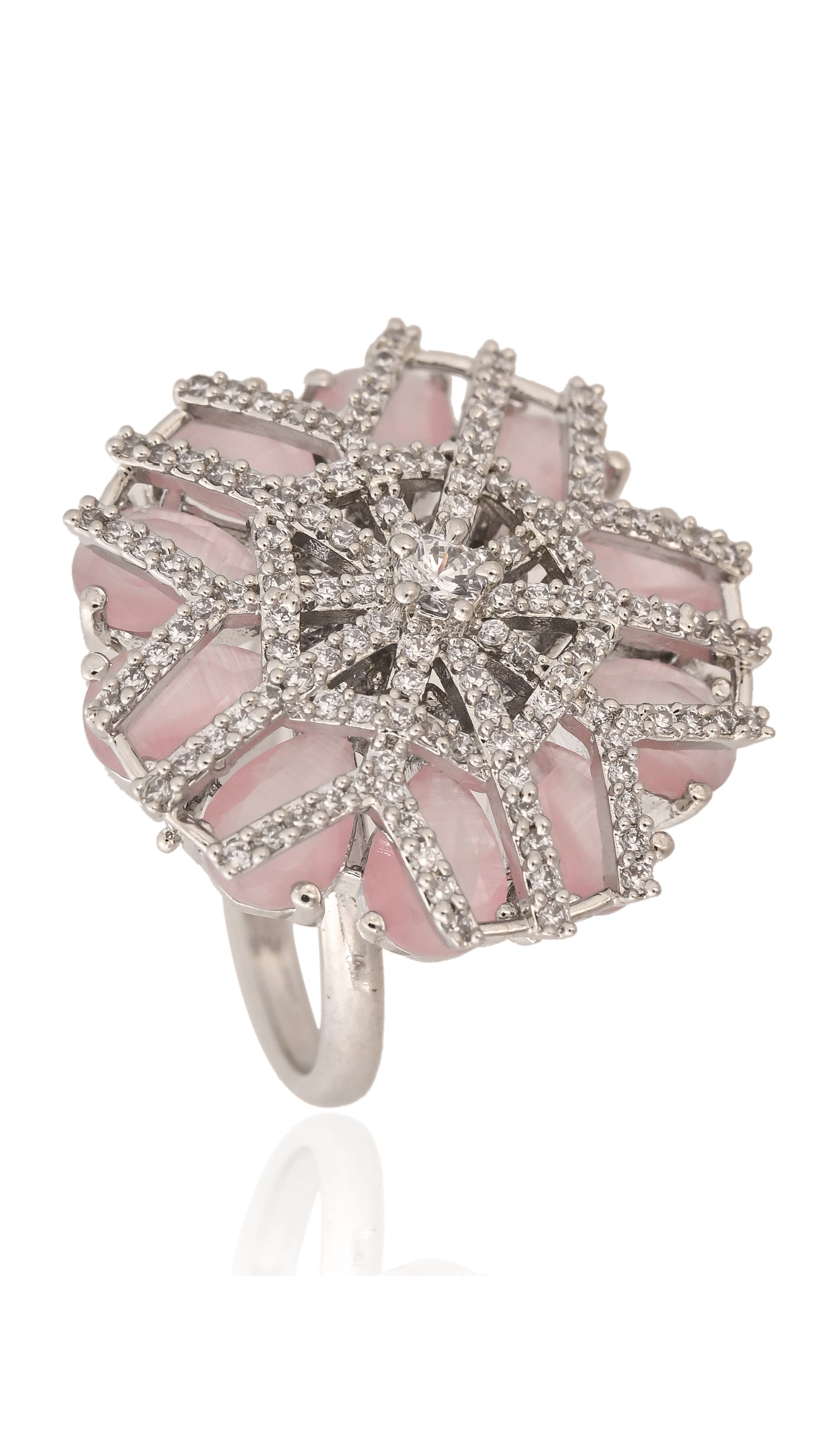 Starburst Shimmer Ring