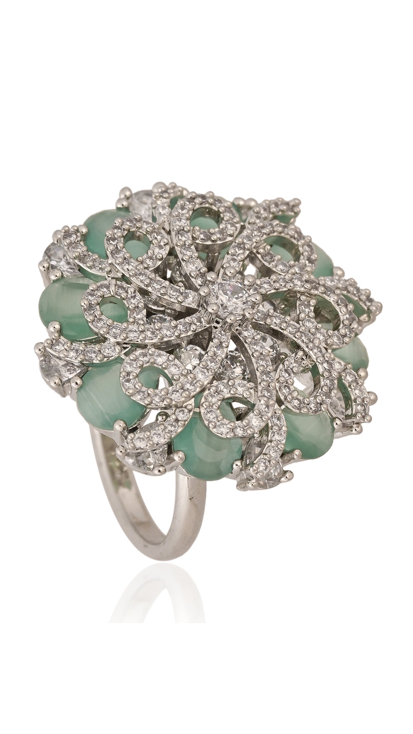 Frosted Bloom Ring