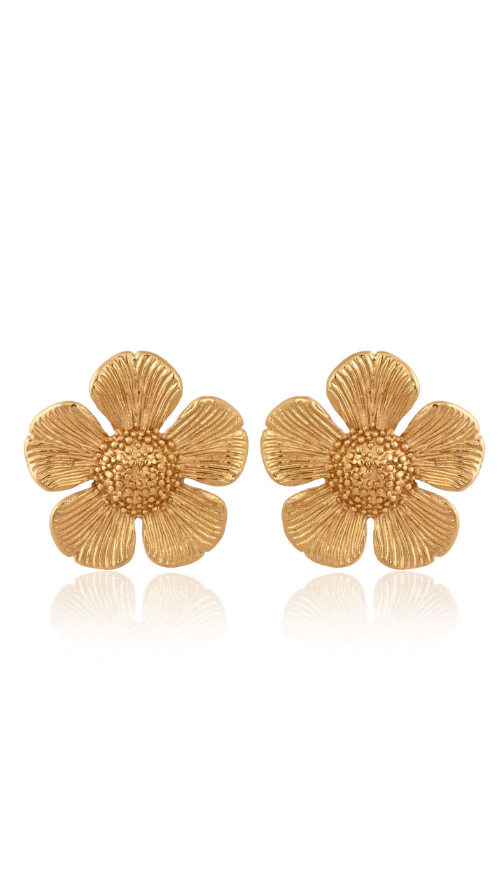 Golden Bloom Earrings