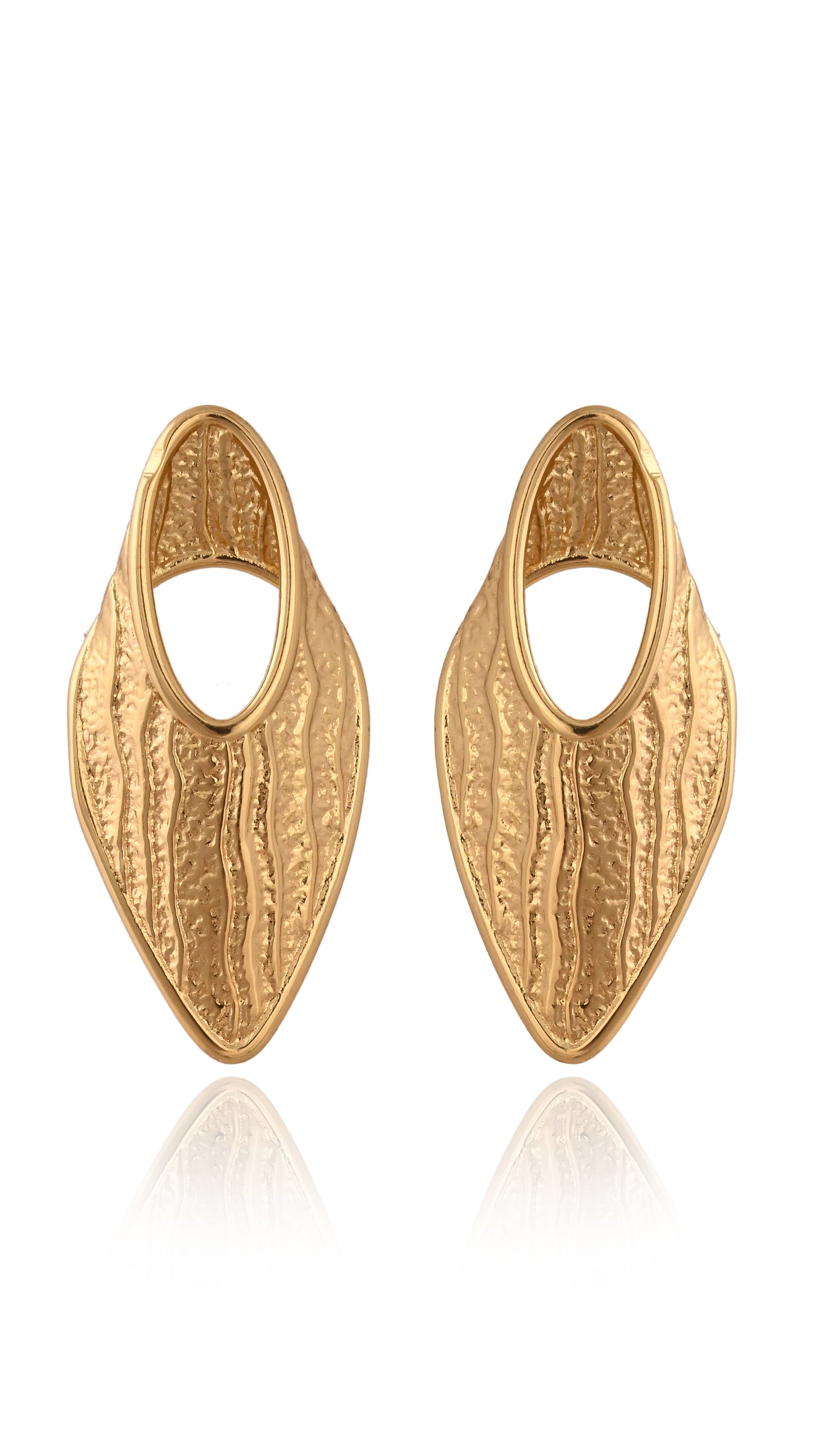 Golden Mirage Drop Earrings