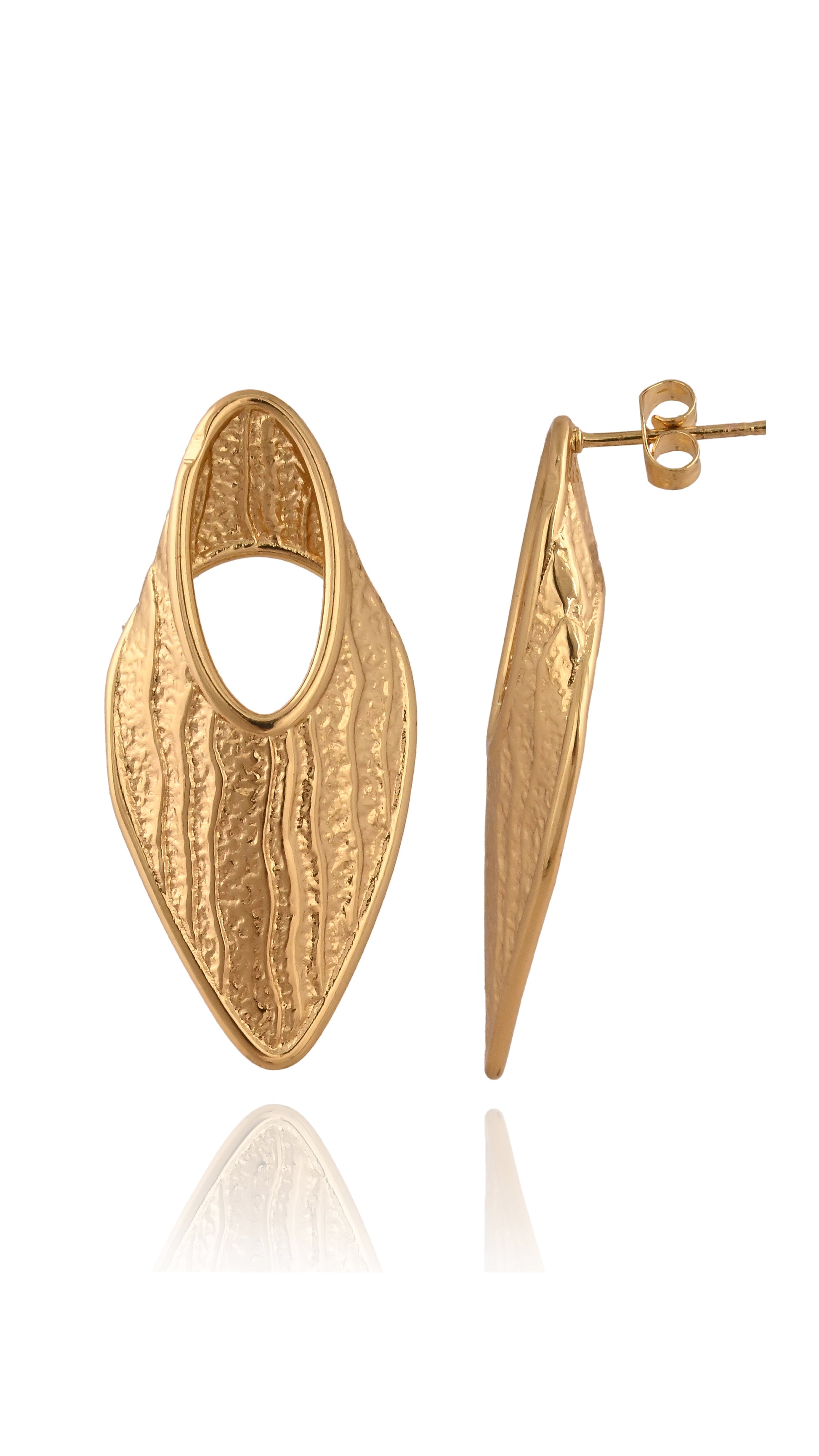 Golden Mirage Drop Earrings