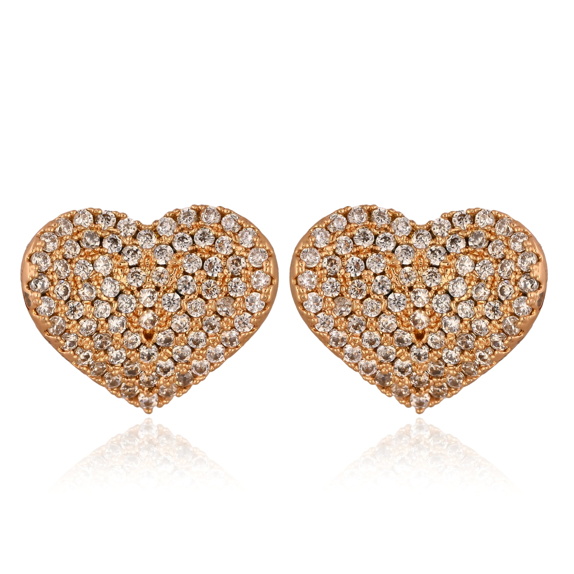 Golden Whispers Studs