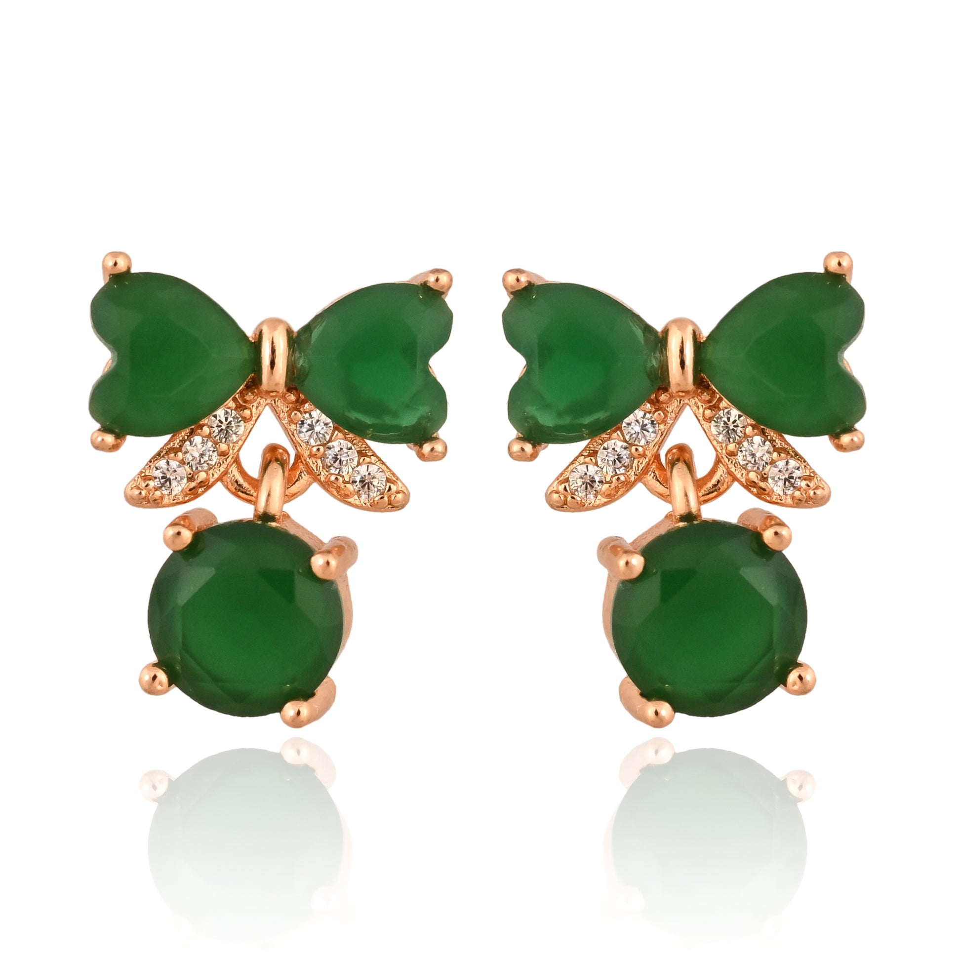 Rosé Bloom Studs