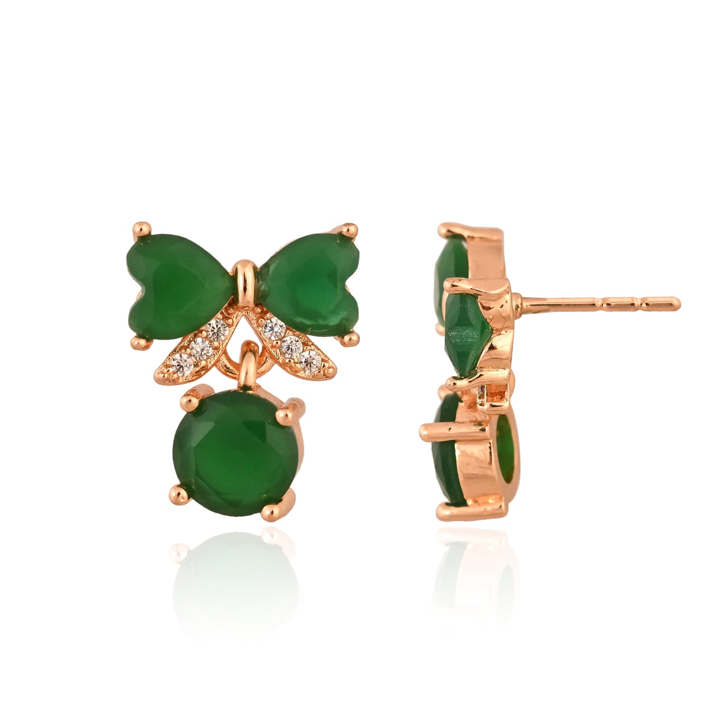 Rosé Bloom Studs