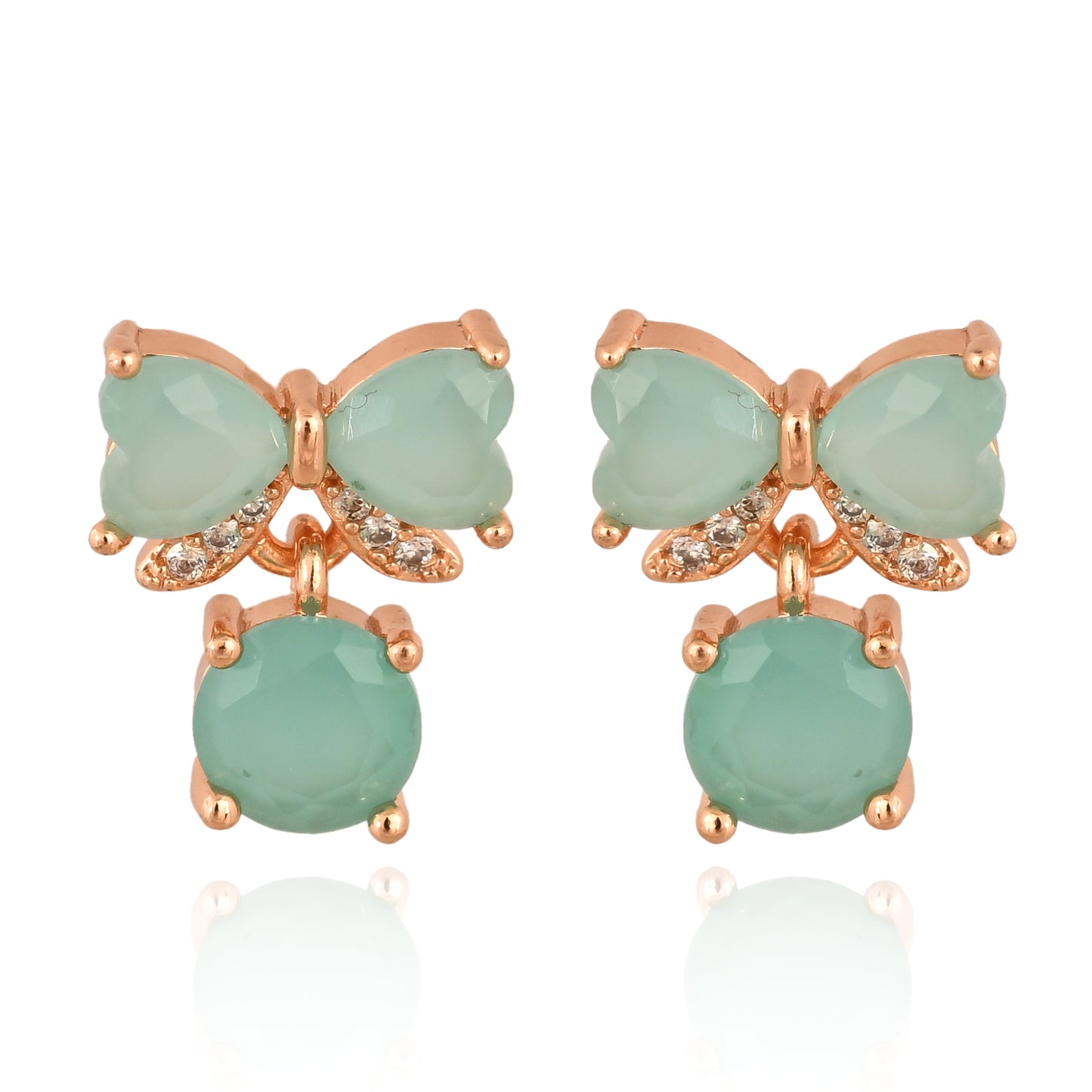 Rosé Bloom Studs