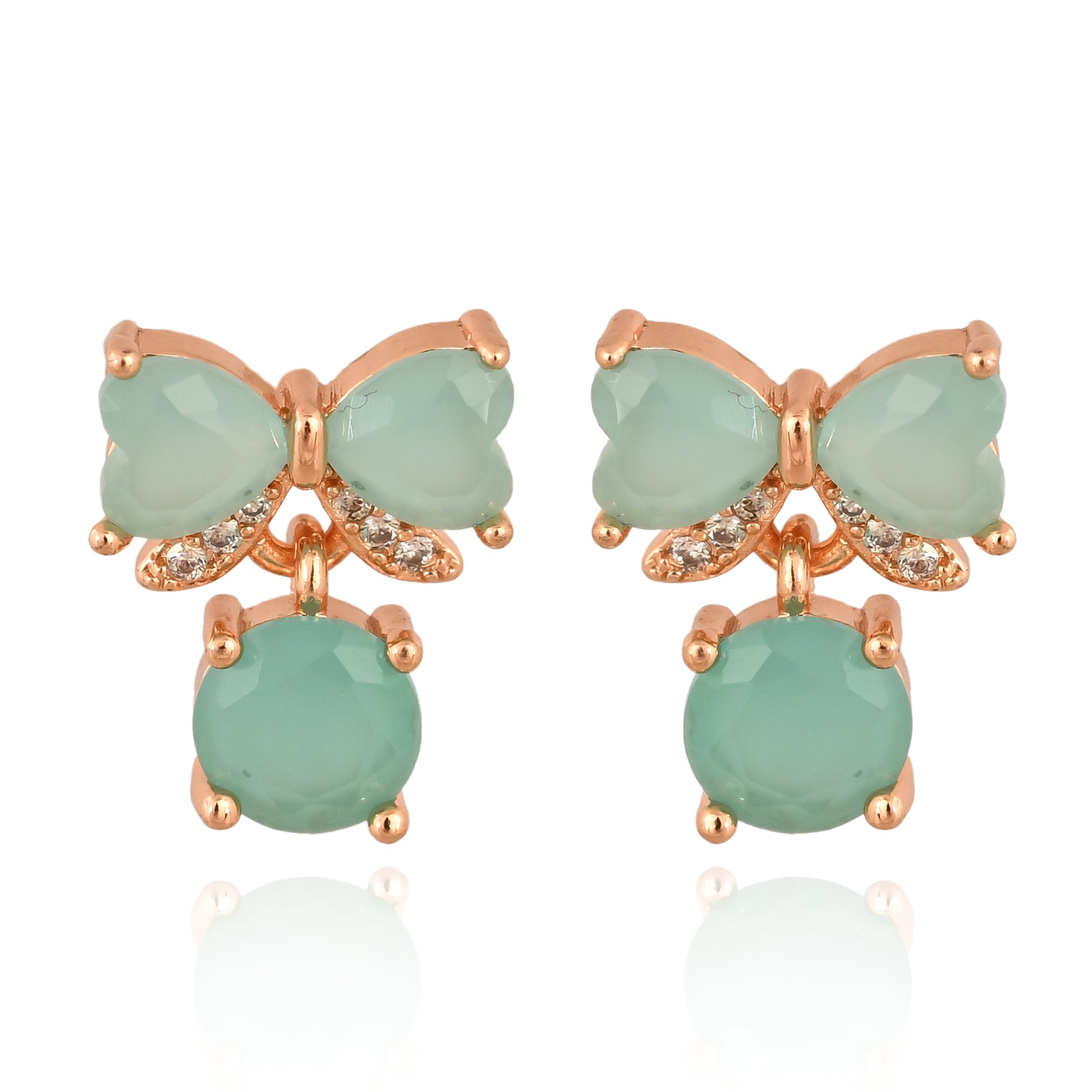 Rosé Bloom Studs