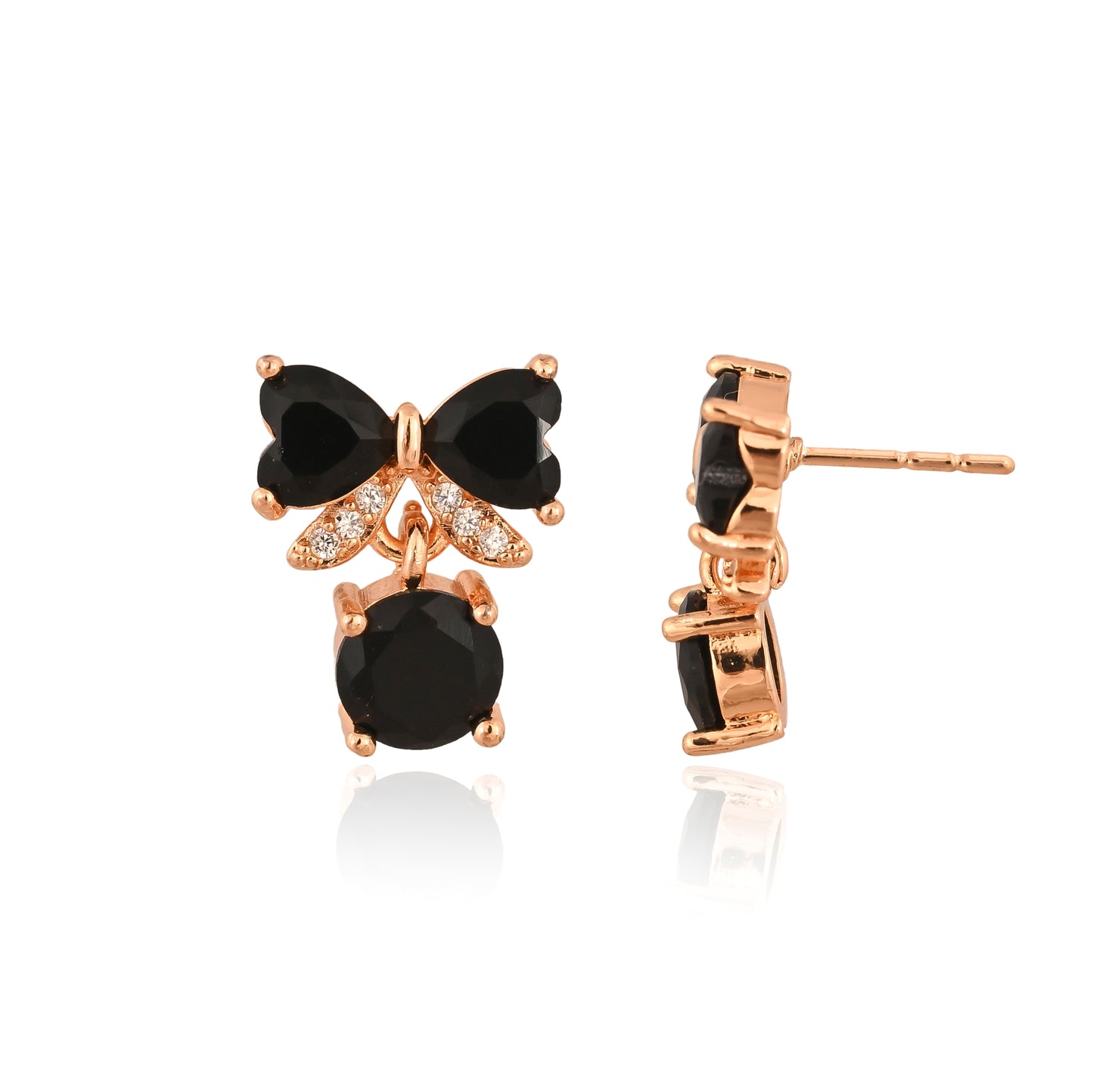 Rosé Bloom Studs