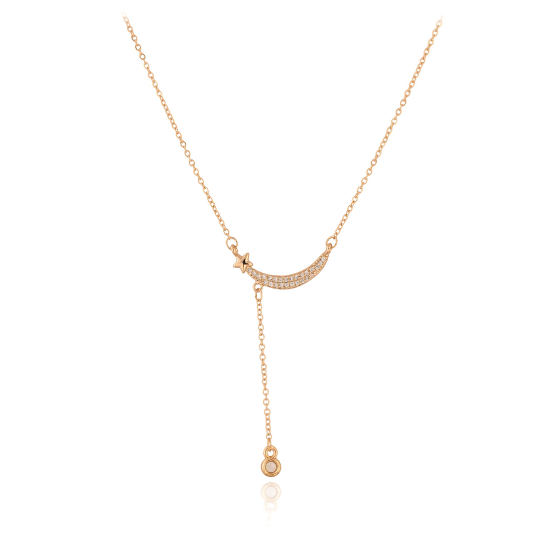 Celestia Curve Pendant With Chain