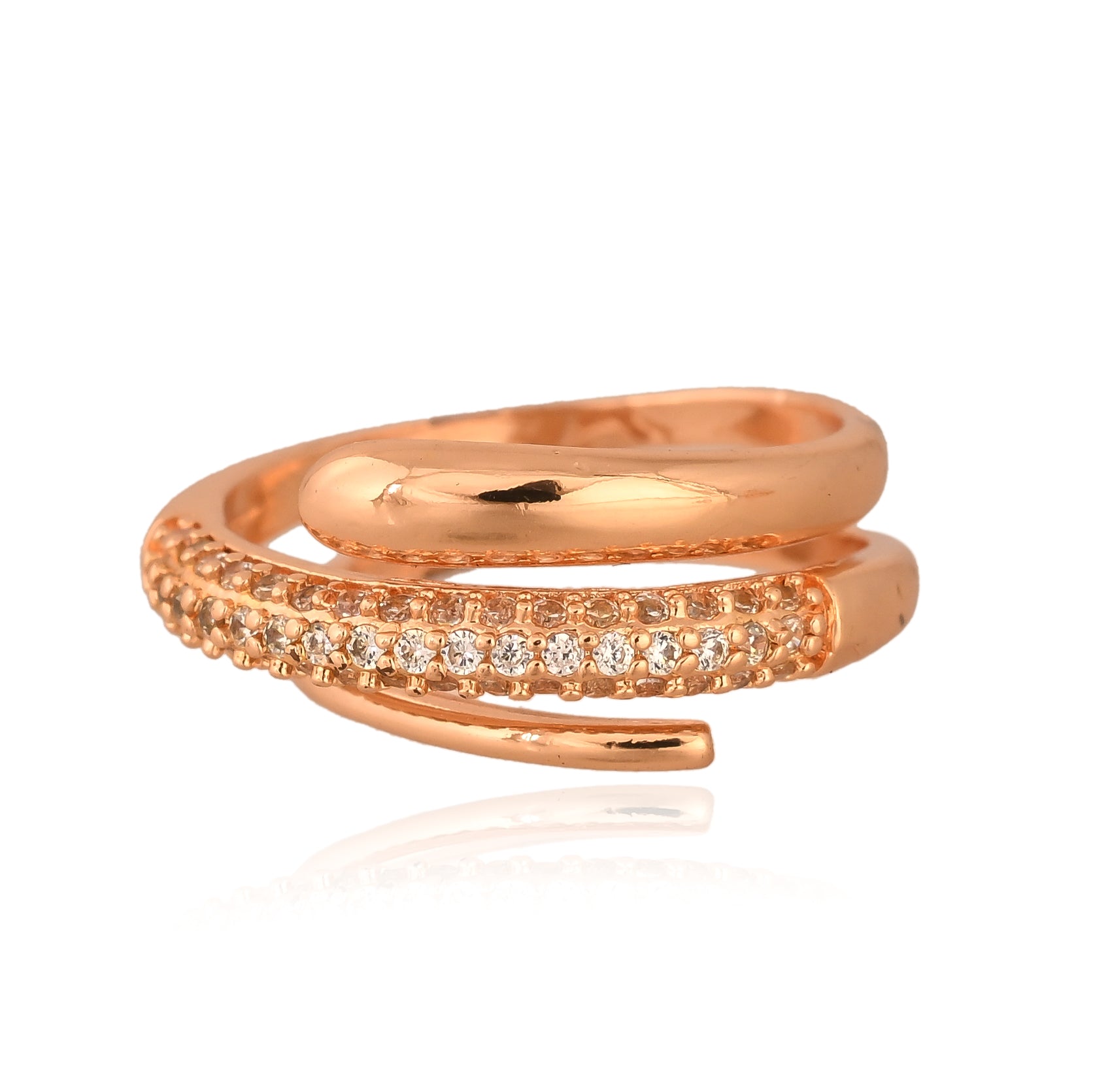 Velvet Swirl Ring