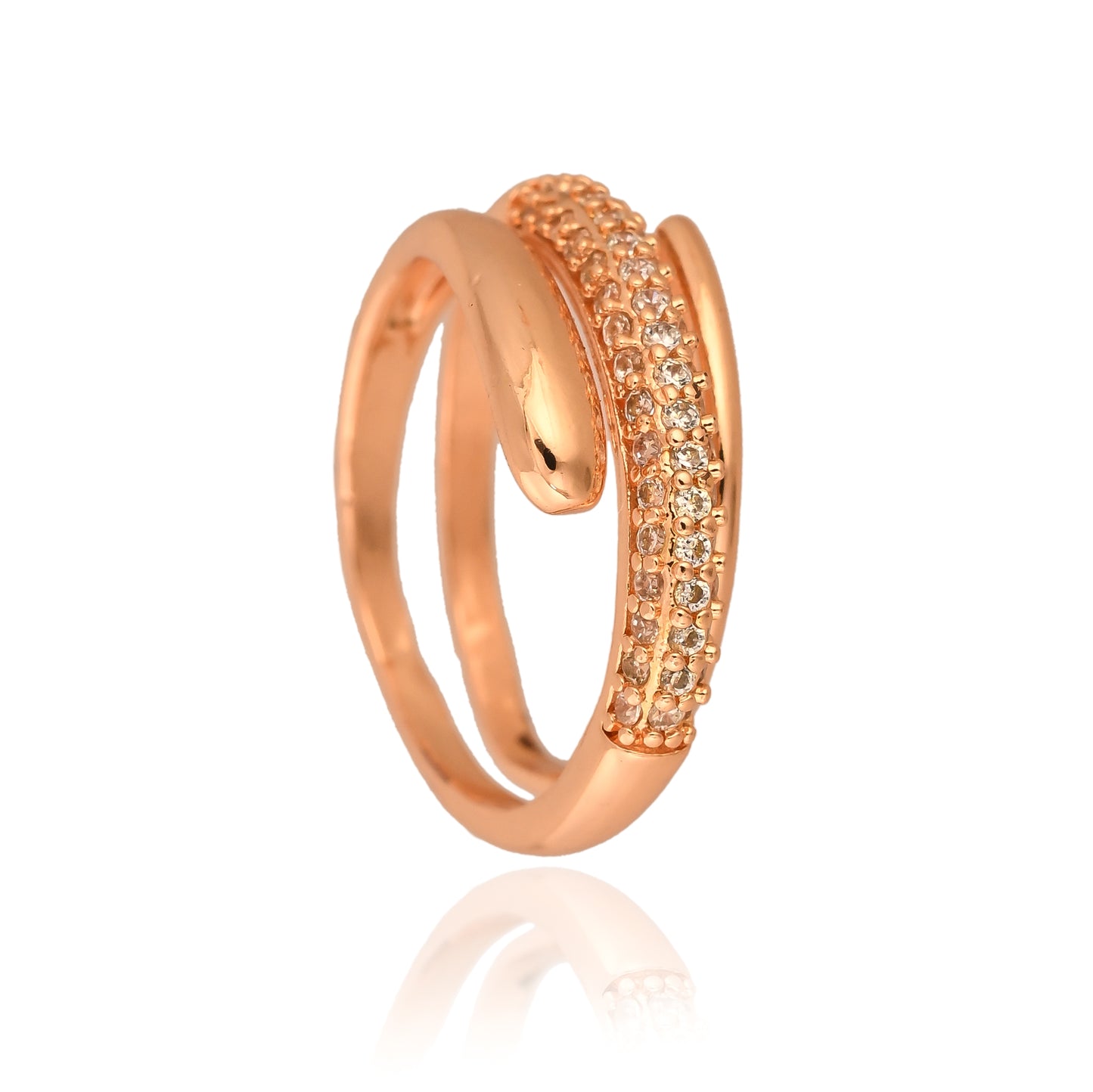 Velvet Swirl Ring